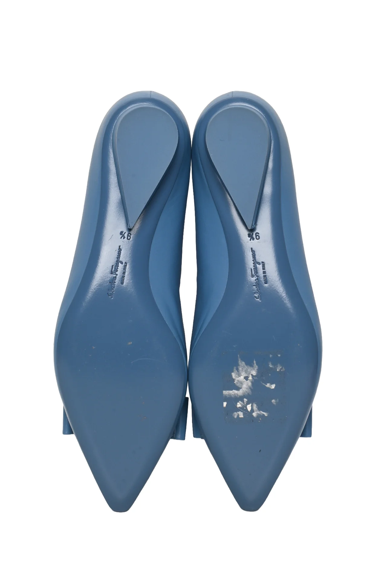 Salvatore Ferragamo Size 9.5 Viva Pointed Toe Flats - Image 7