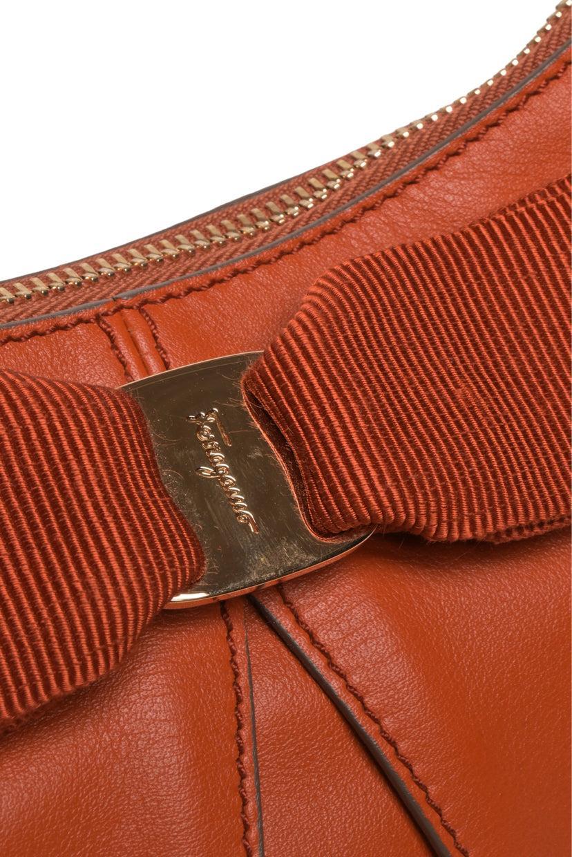 Salvatore Ferragamo Vara Bow Shoulder Bag - Image 5