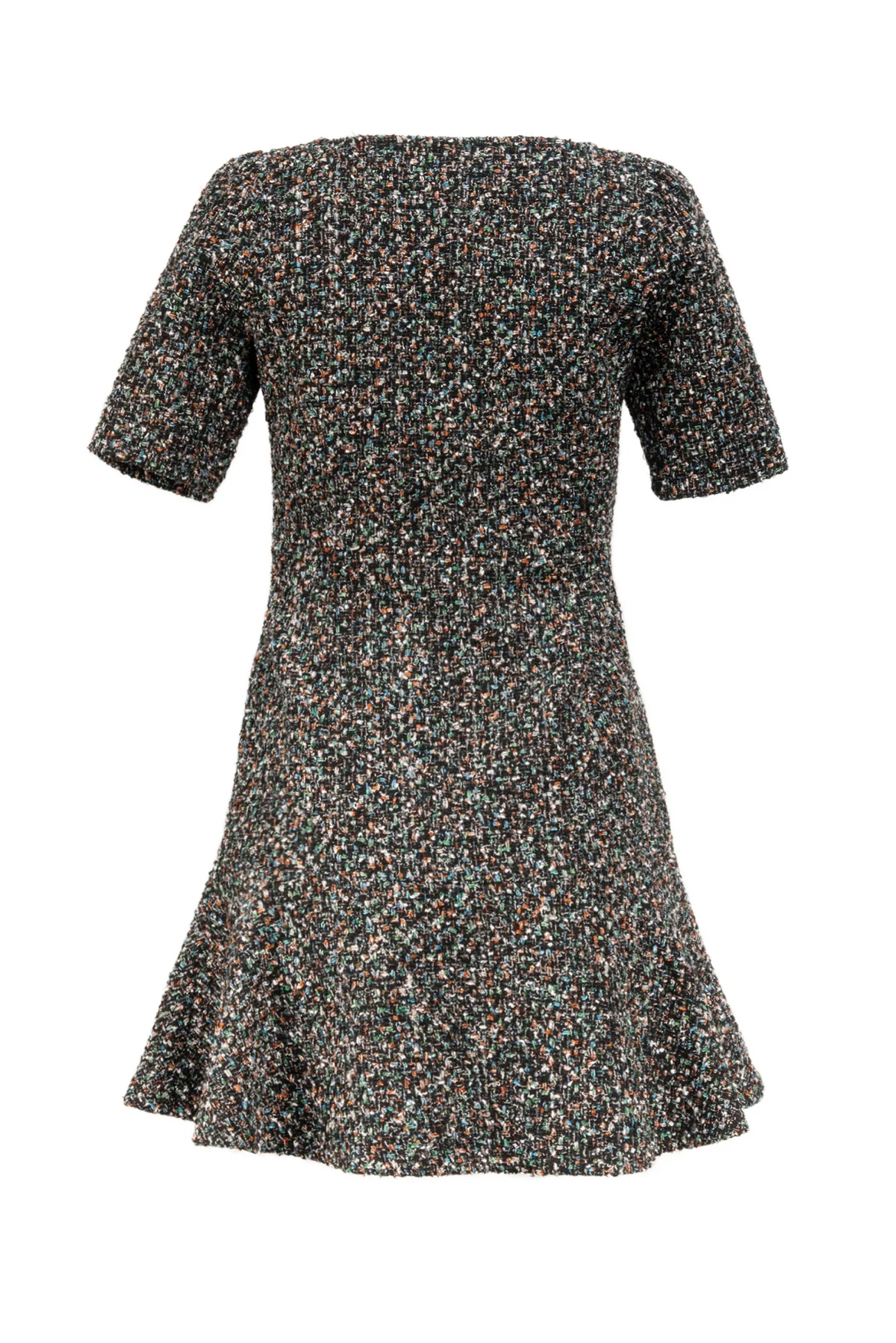 Sandro Size 2 Metallic Tweed Mini Dress - Image 2