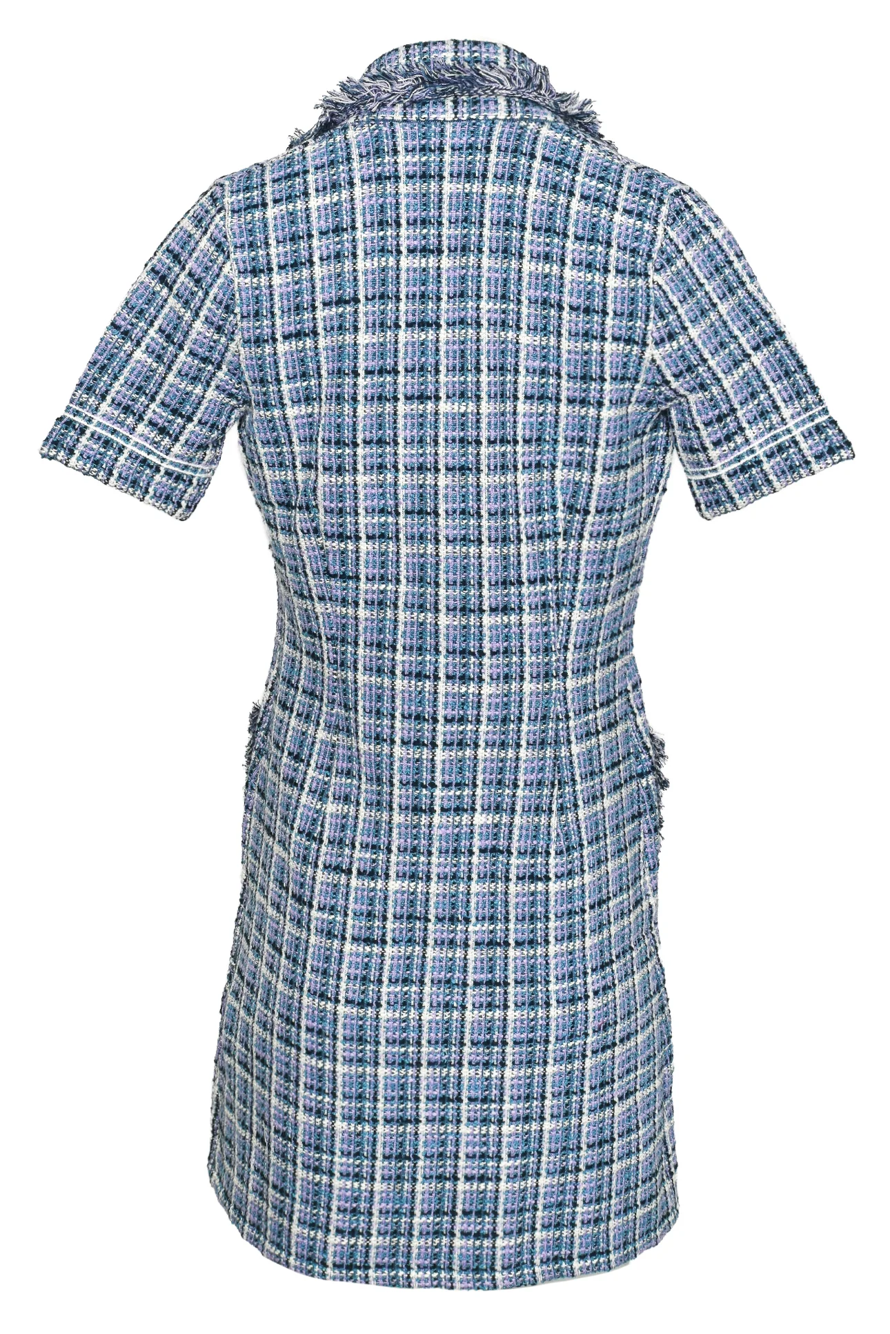 Sandro Size 34 Ludivine Tweed Mini Dress - Image 2