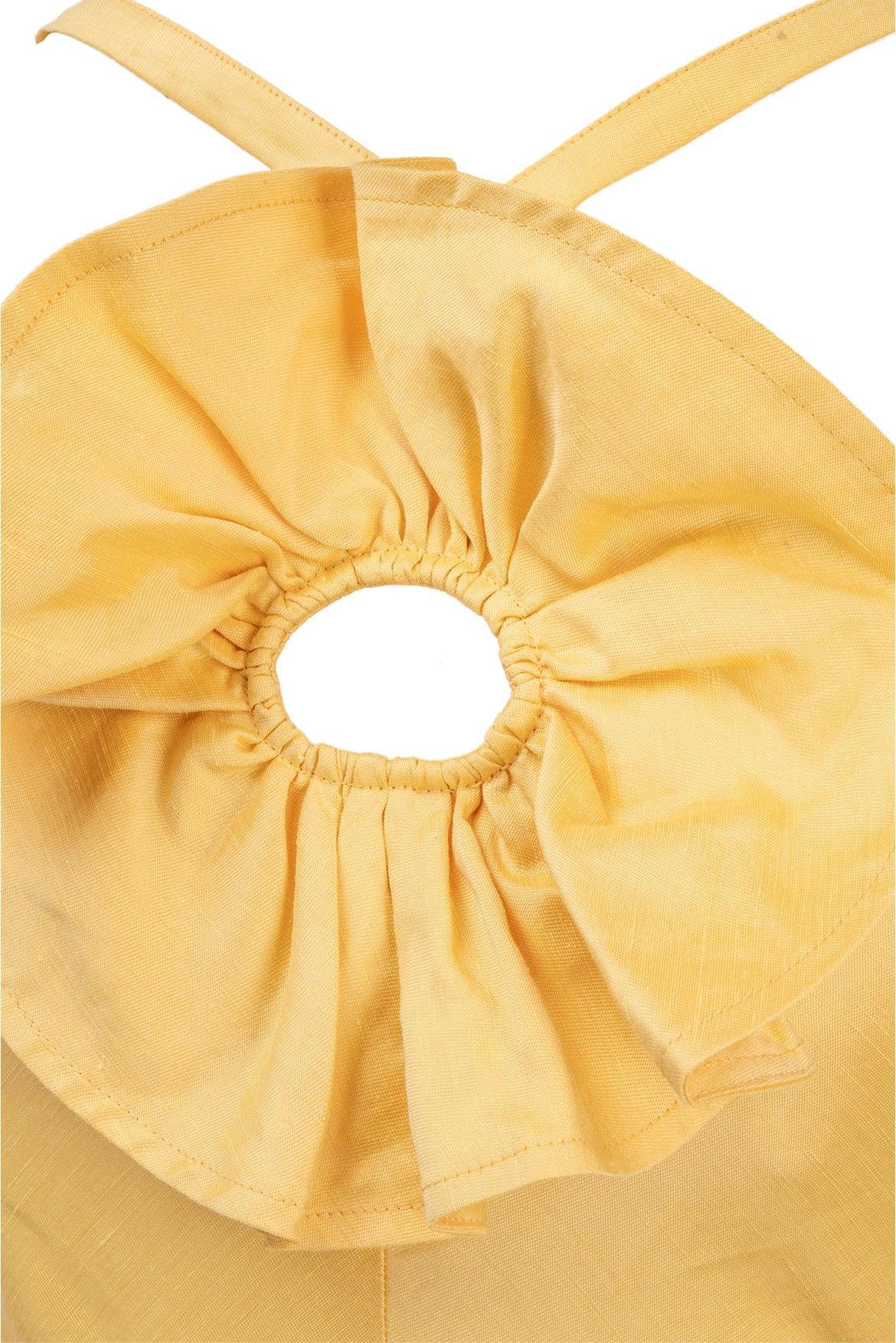 Sandro Size 34 Ruffle Accent Maxi Dress - Image 3