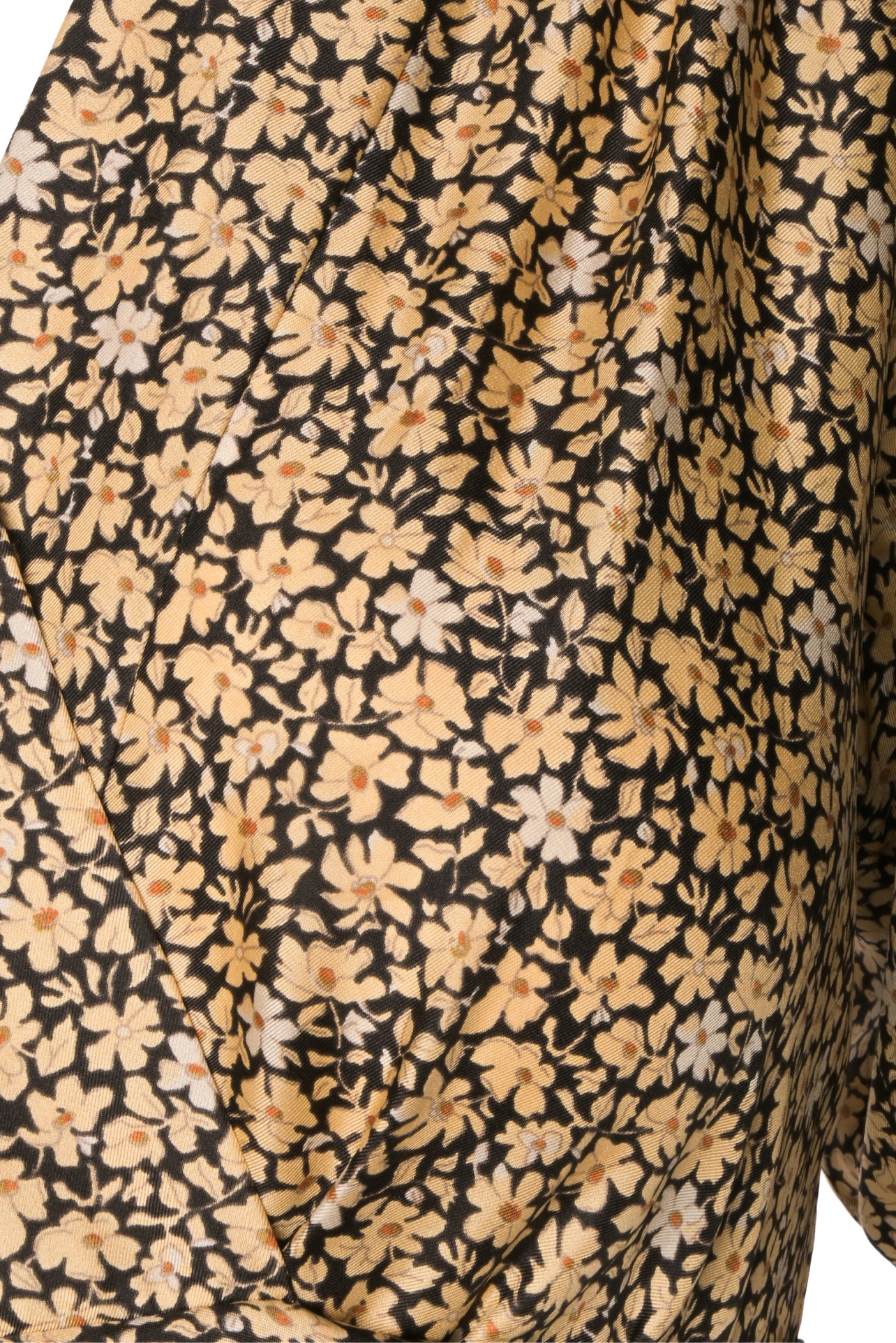 Sandro Size 36 Floral Silk Wrap Dress - Image 3