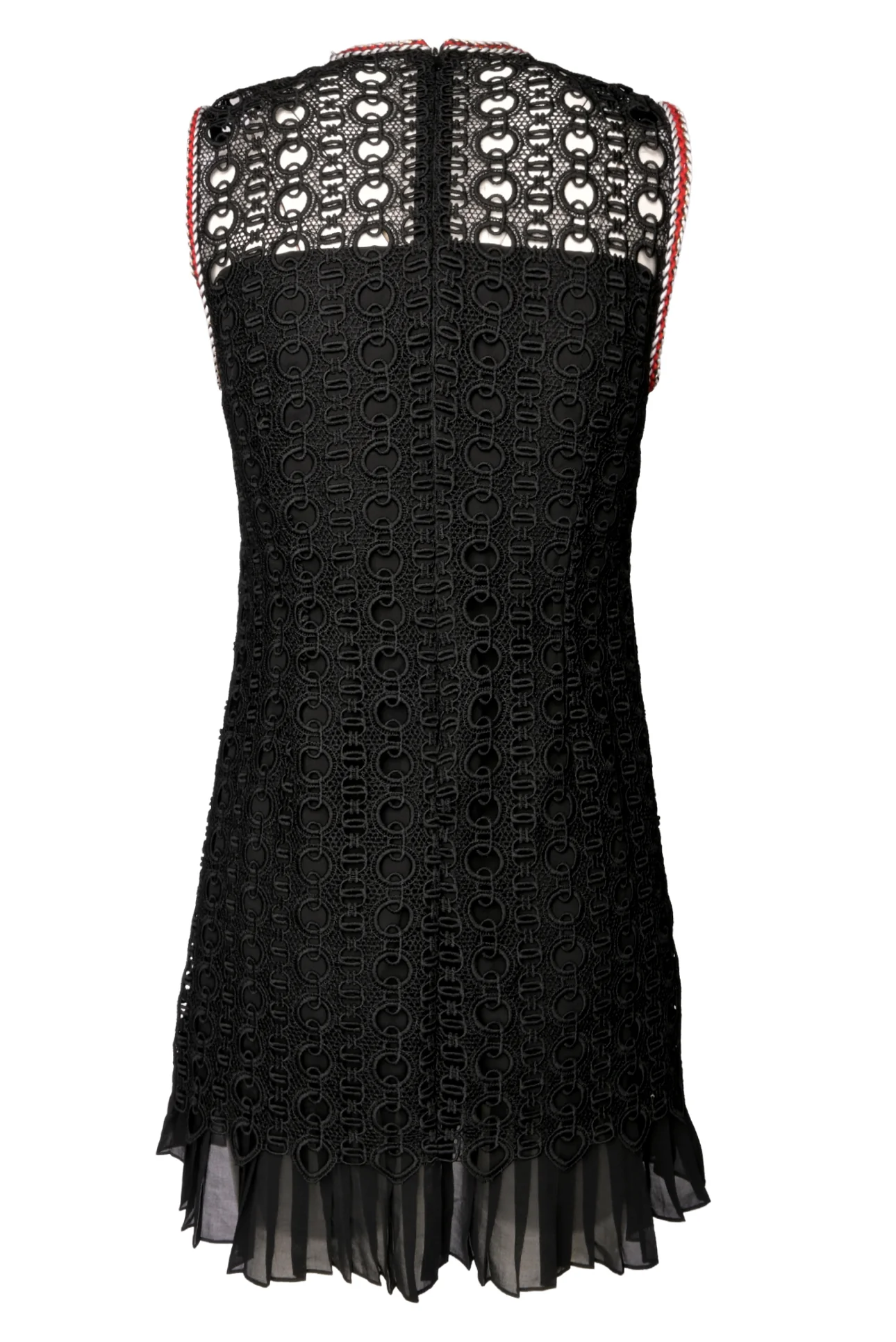 Sandro Size 36 Franck Lace Mini Dress - Image 2