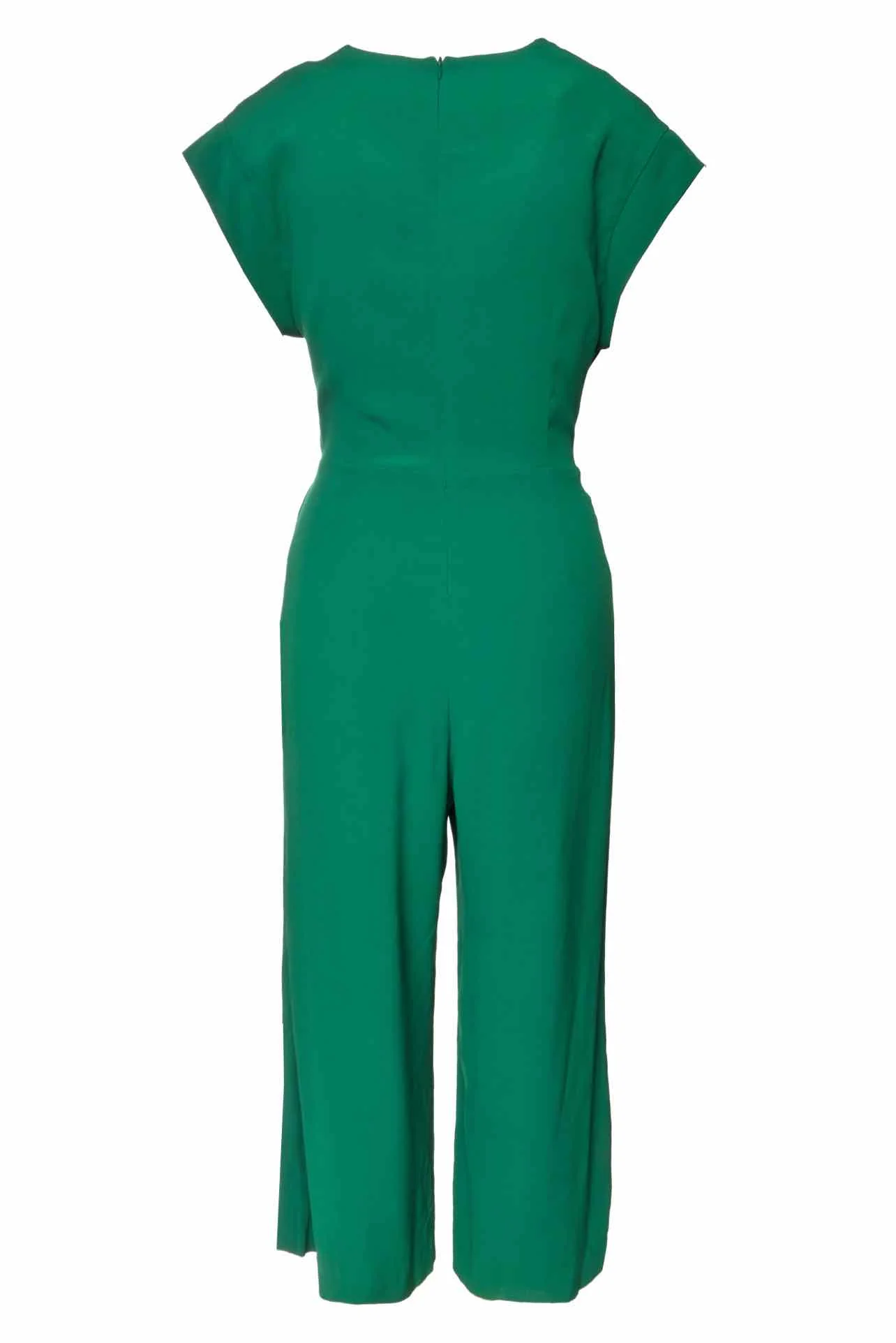 Sandro Size 36 Jason Cropped Tie Front Jumpsuit - Image 2