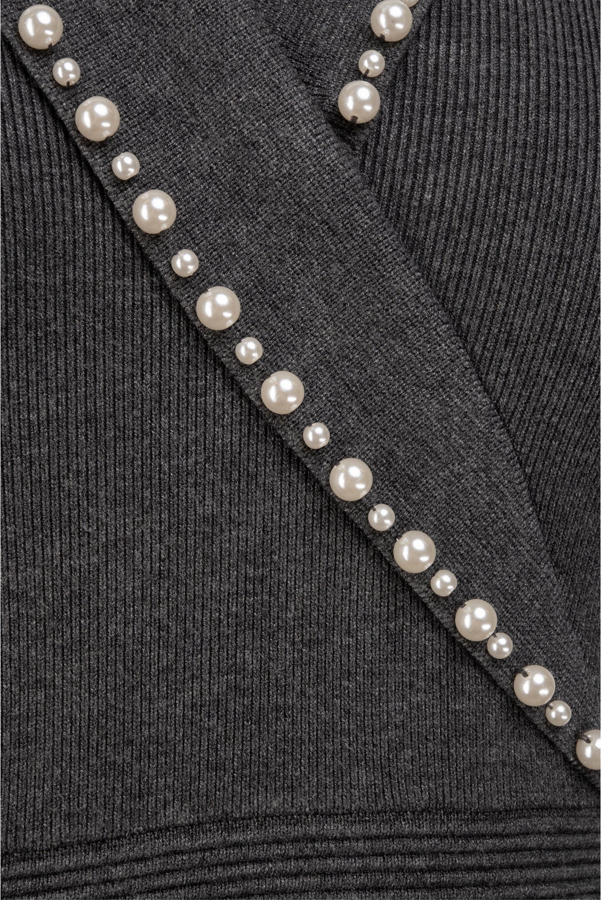 Sandro Size 36 Pearl Detail Knit Dress - Image 3