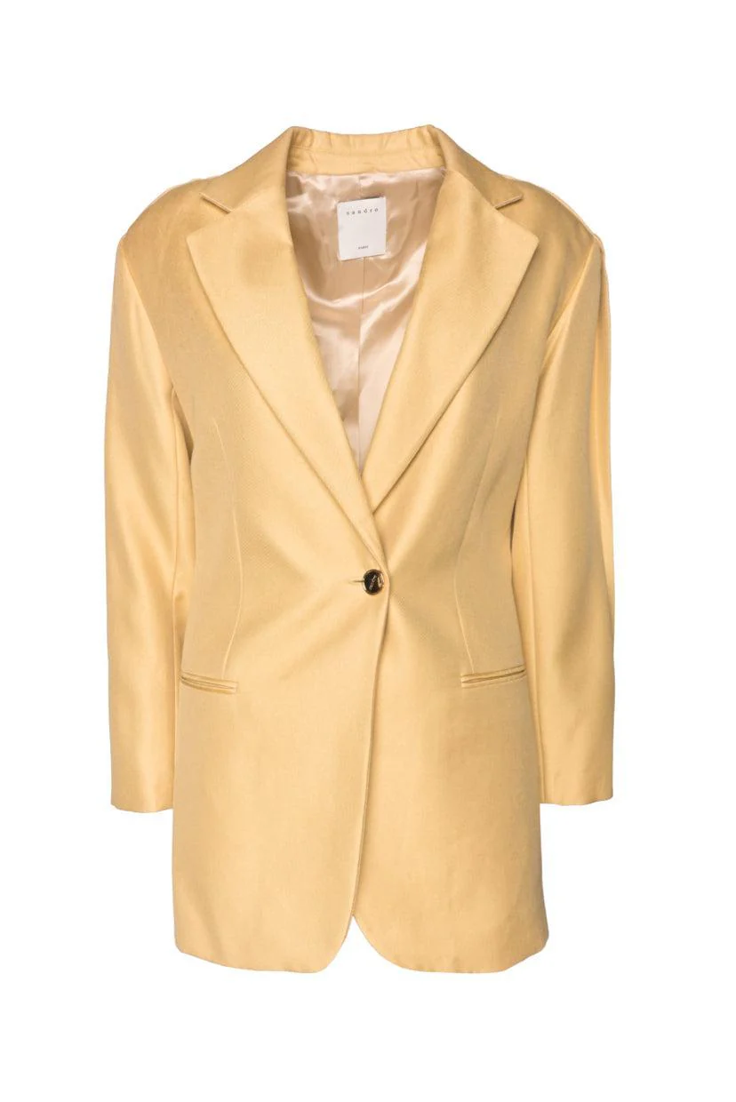 Sandro Size 36 Single Breasted Blazer