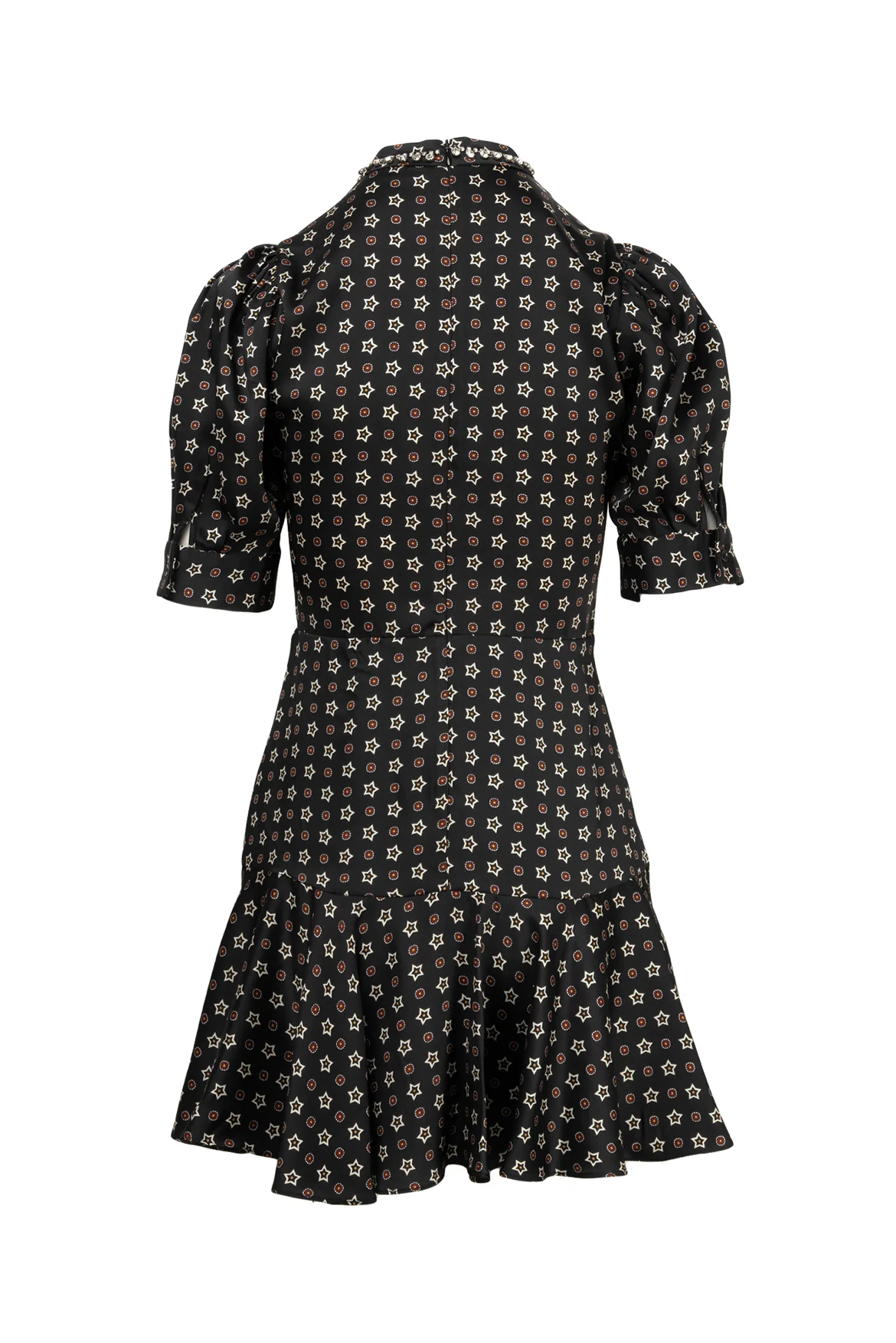 Sandro Size 36 Star Print Mini Dress - Image 2