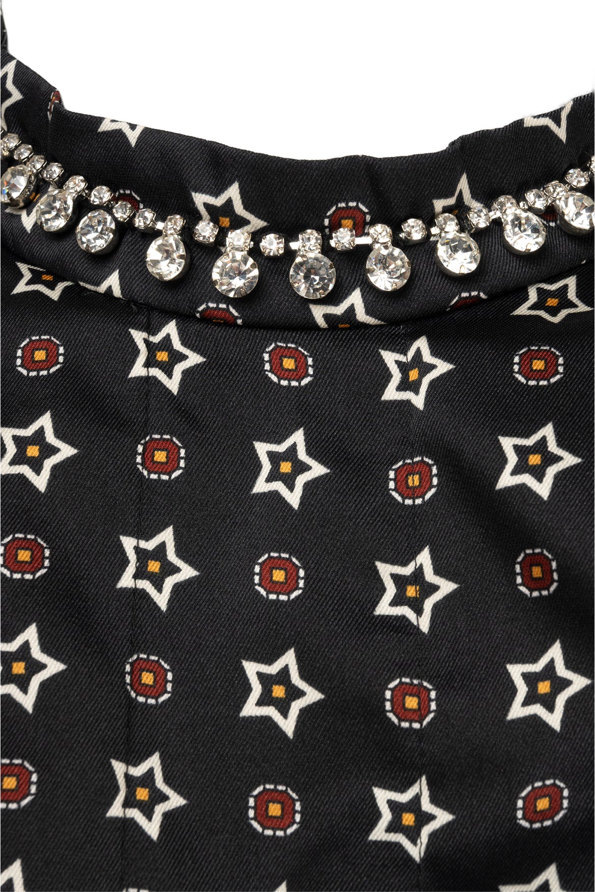 Sandro Size 36 Star Print Mini Dress - Image 3
