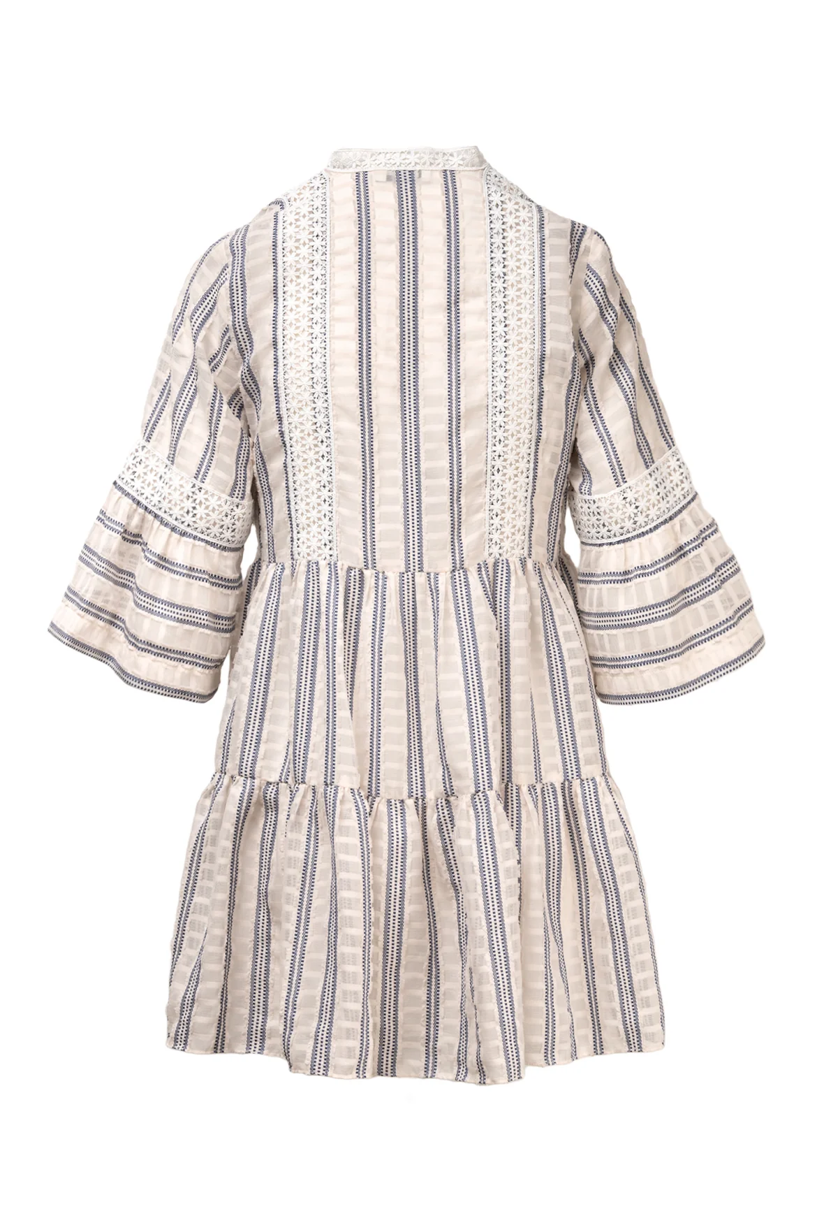 Sandro Size 36 Stephanie Lace Trim Dress - Image 2