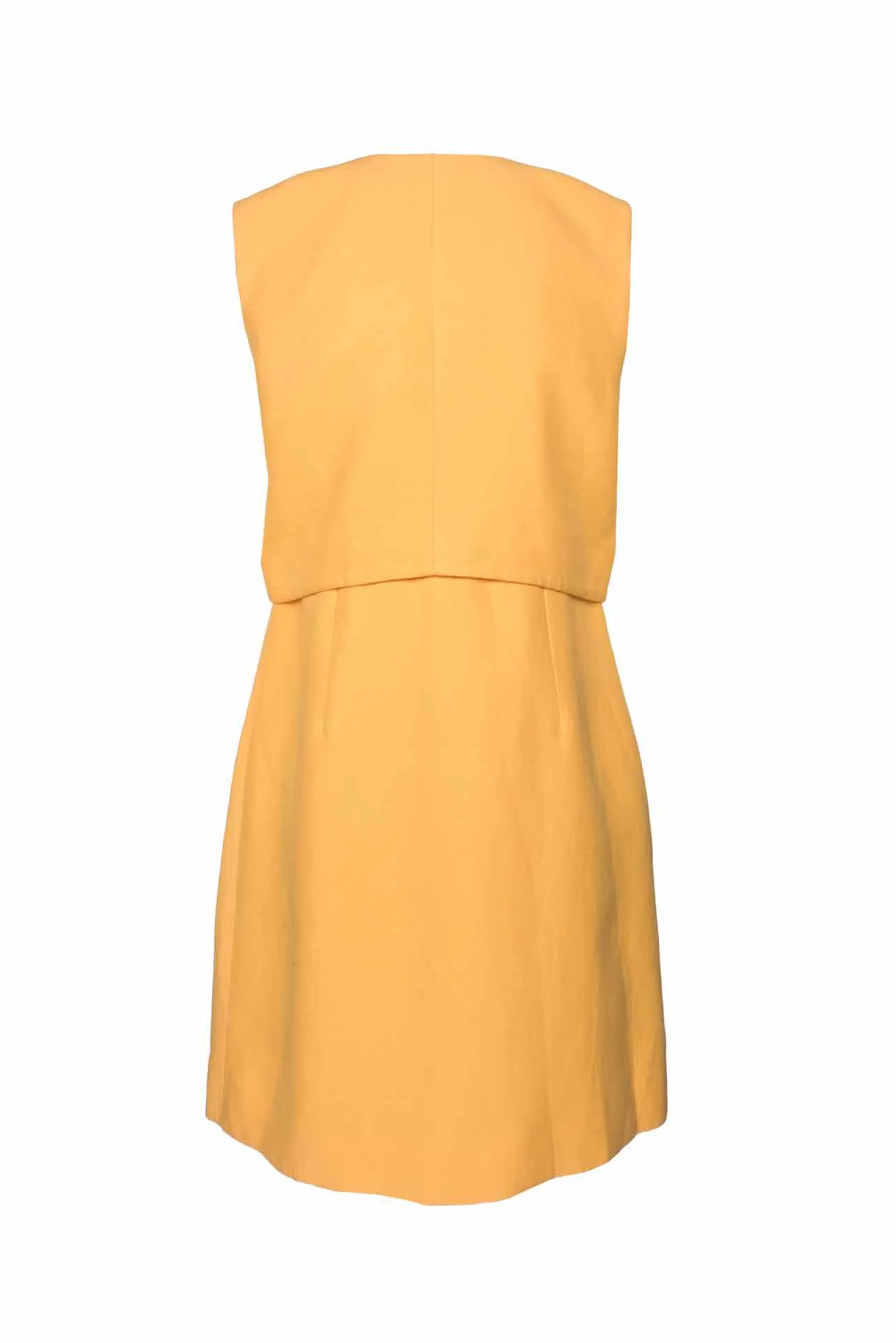 Sandro Size 40 Layered Twill Mini Dress - Image 2