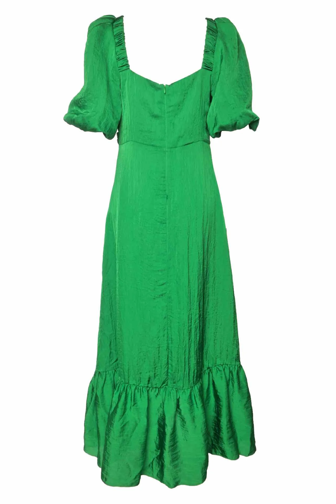Sandro Size 42 Falbala Rhinestone Embellished Maxi Dress - Image 2