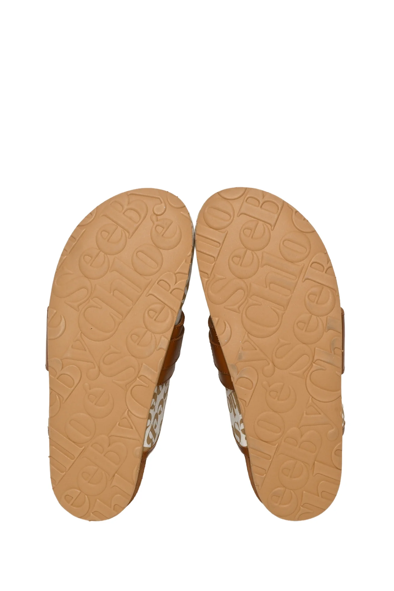 See by Chloe Size 36 Monogram Canvas Gema Mules - Image 7