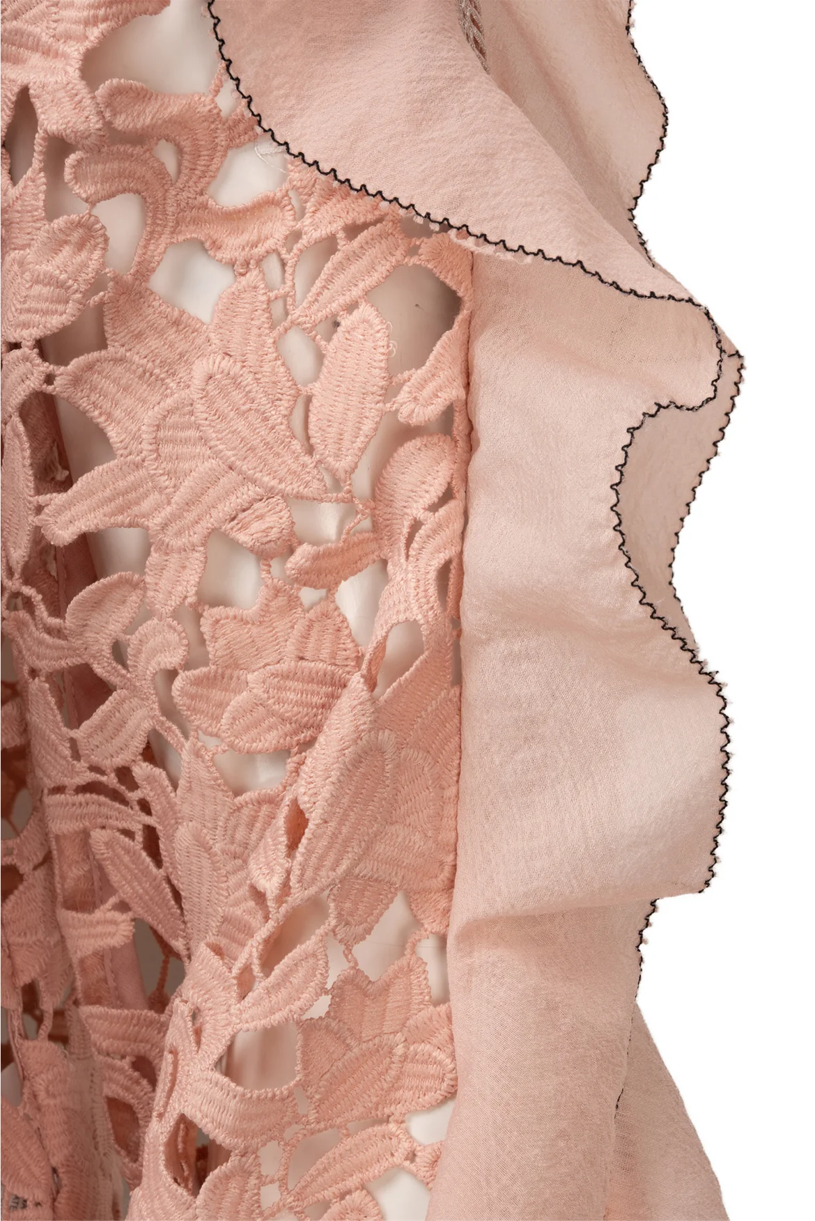 Self Portrait Size 4 Lace Ruffle Tops - Image 3