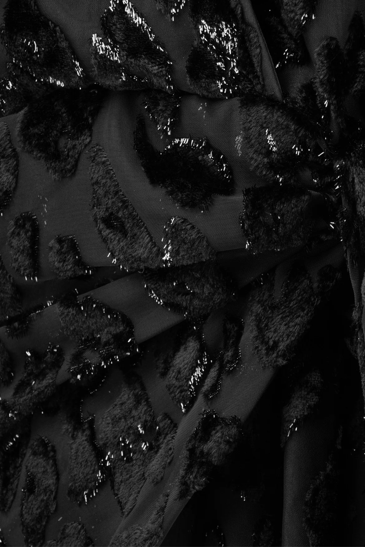 Self Portrait Size 6 Velvet Leopard Print Mini Dress - Image 3