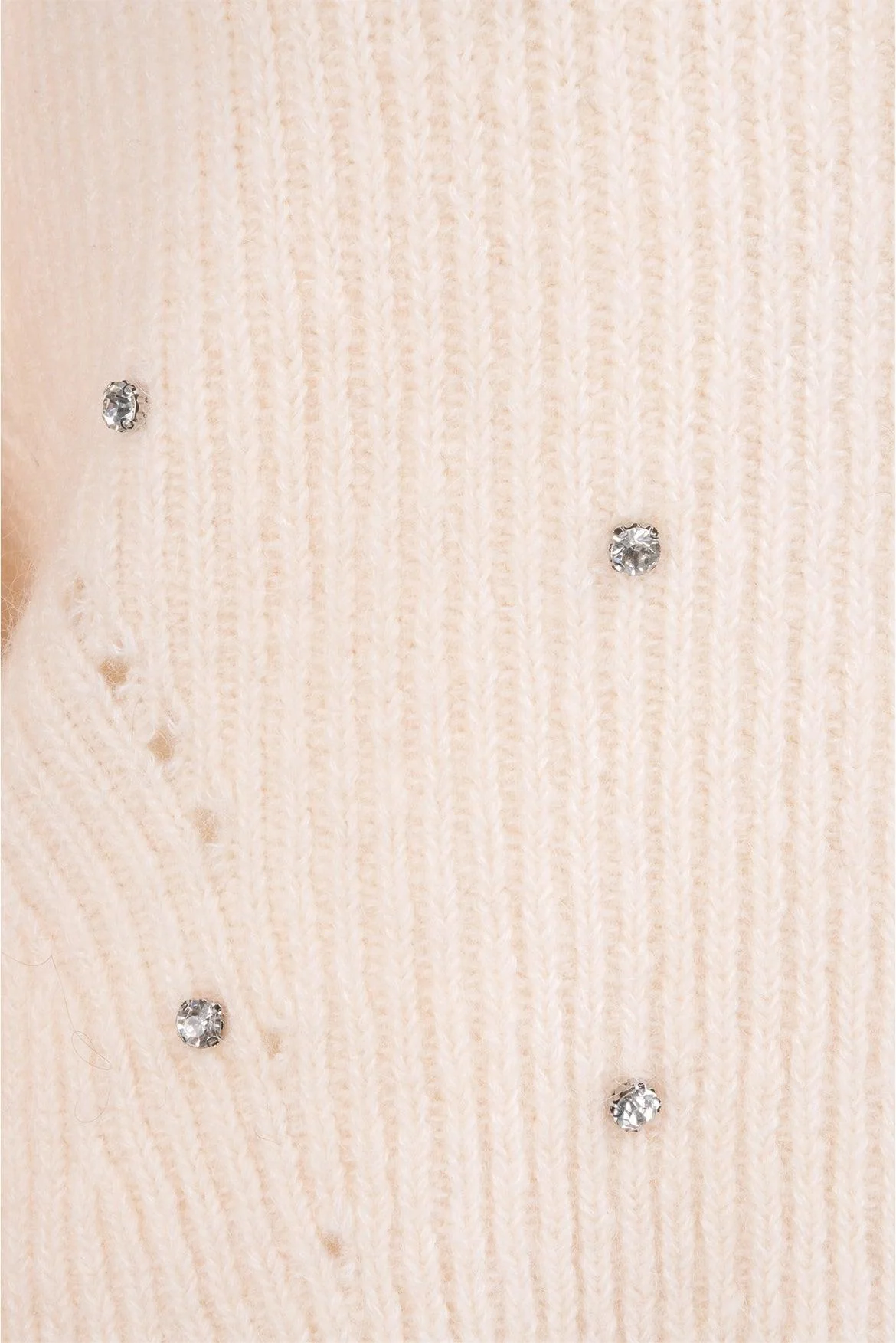 Self Portrait Size L Diamante Back Twist Jumper Sweater - Image 3