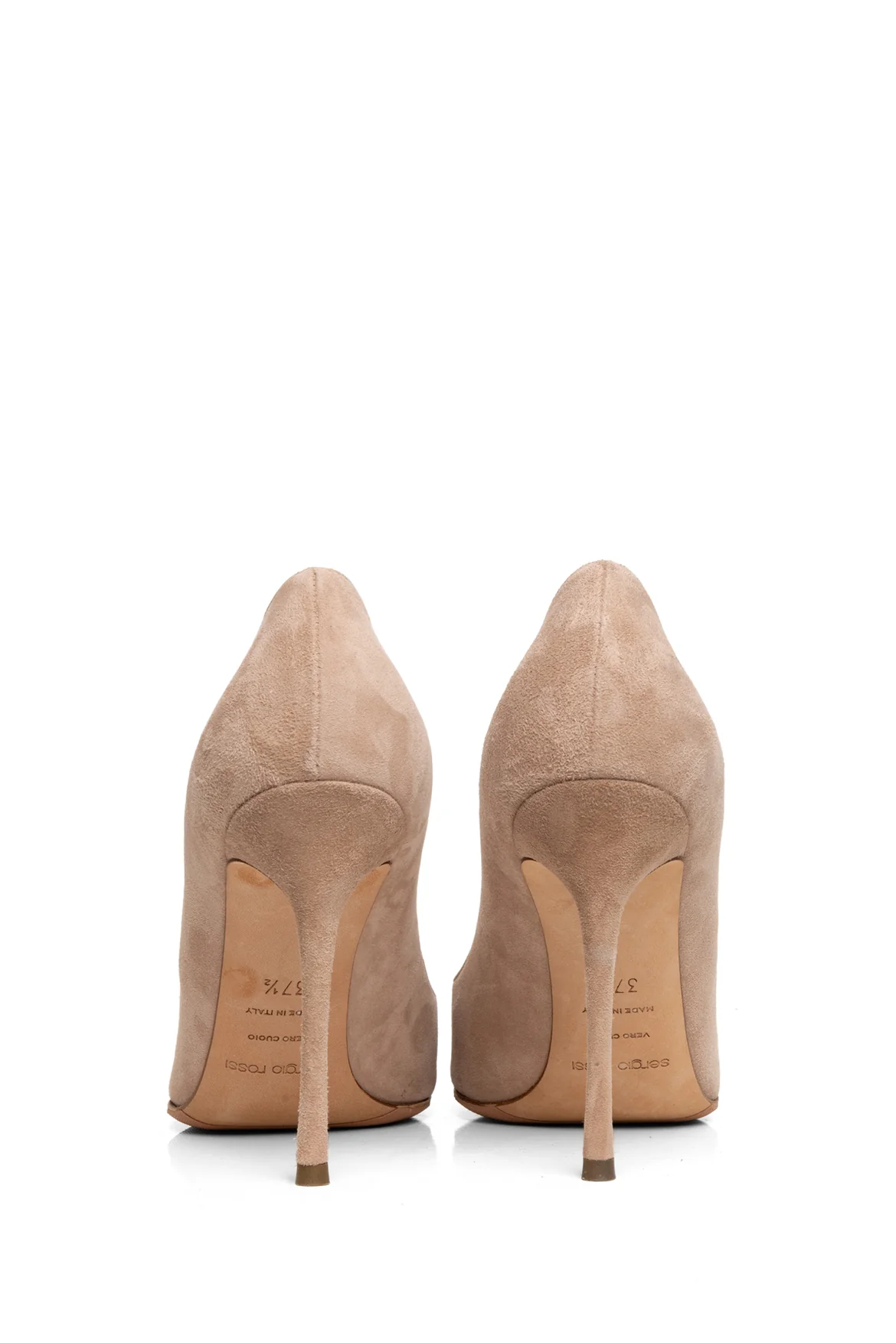 Sergio Rossi Size 37.5 Suede Pumps - Image 4