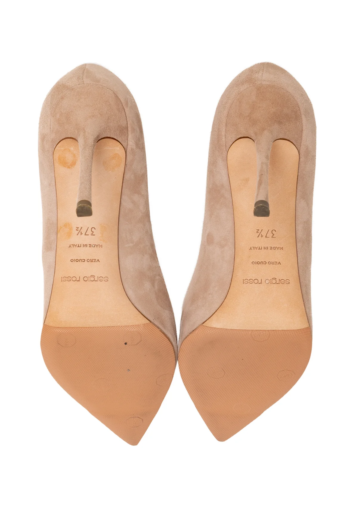 Sergio Rossi Size 37.5 Suede Pumps - Image 5