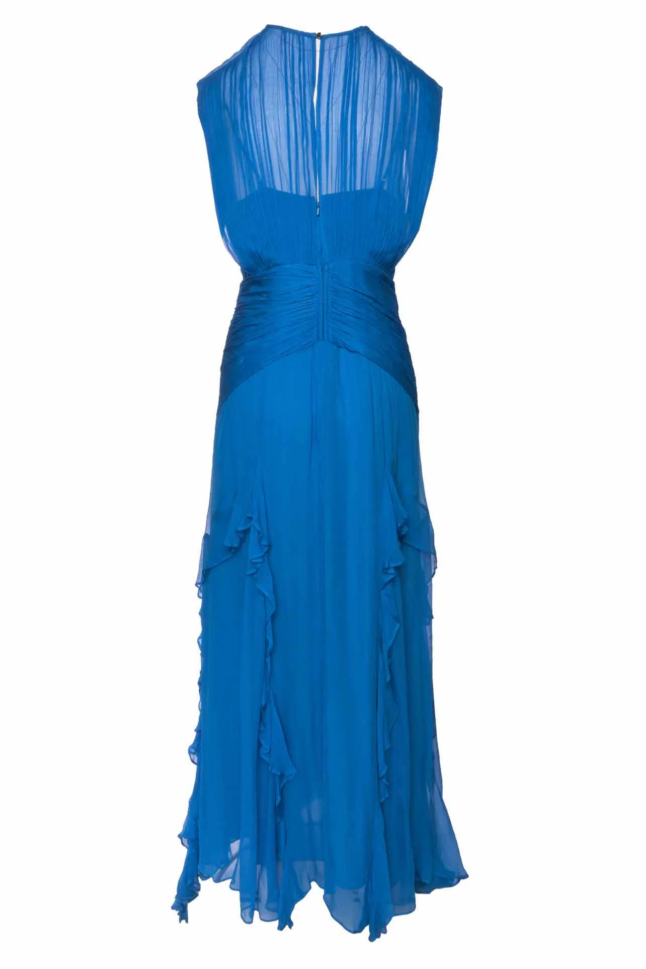 Shona Joy Size 8 Margot Round Neck Sleeveless Maxi Dress - Image 2
