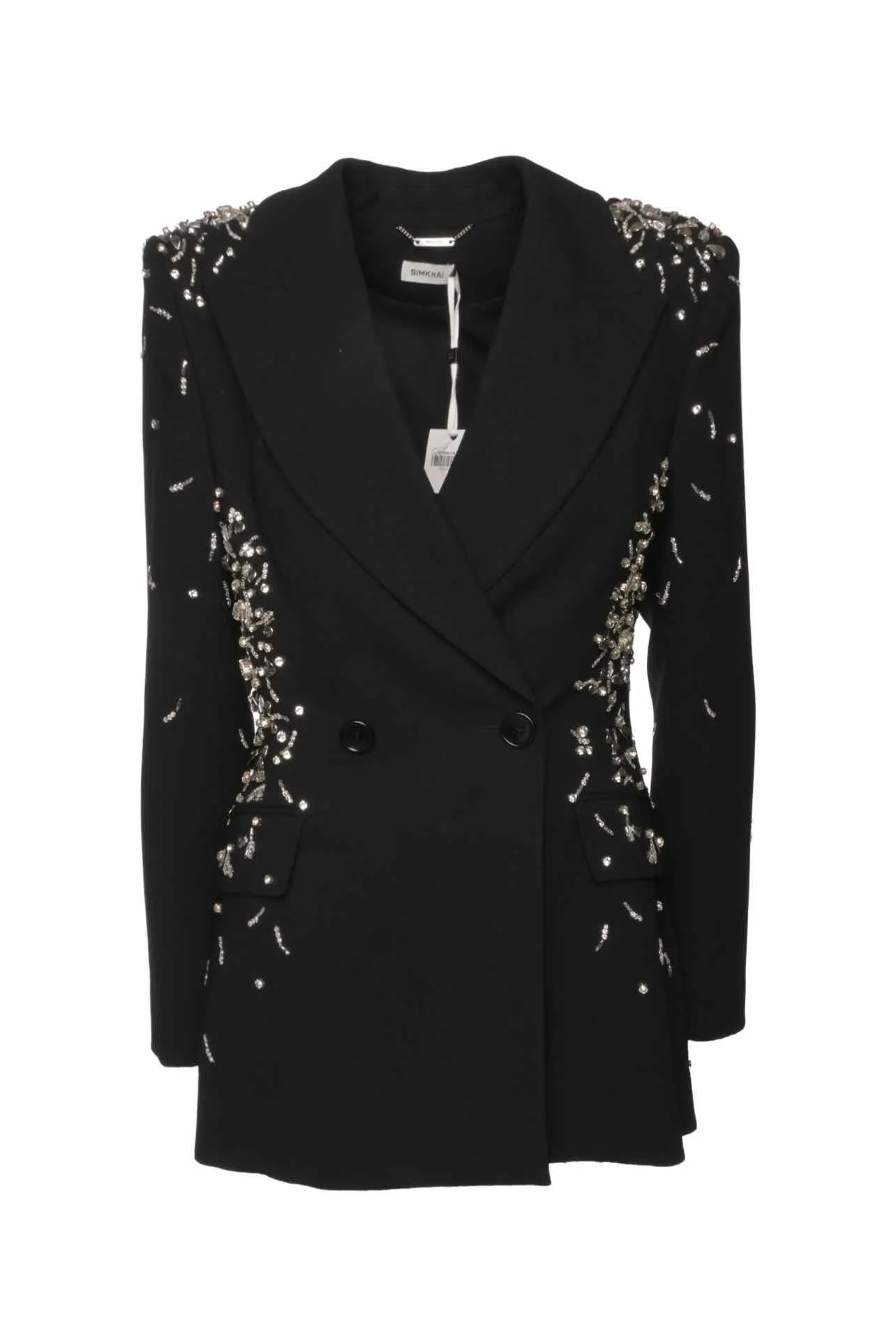 Simkhai Size 8 Getty Embellished Blazer