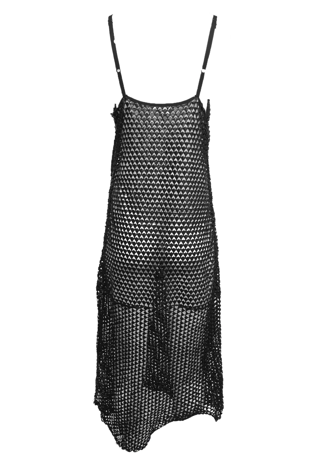 Simon Miller Size 3 Ceres Laser Cut Leather Dress - Image 2