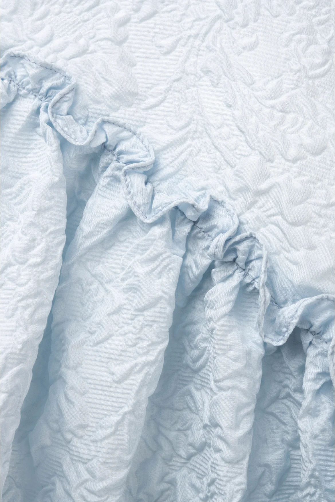 Simone Rocha Size 2 Smocked Puff Sleeve Mini Dress - Image 3