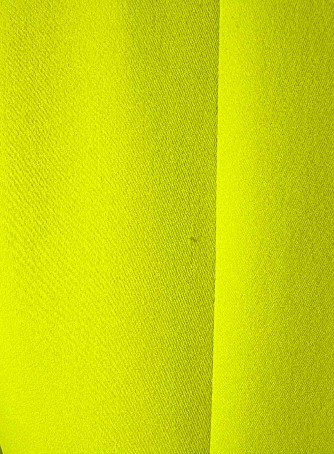 Smythe Size 8 Yellow Poly Blazer - Image 4
