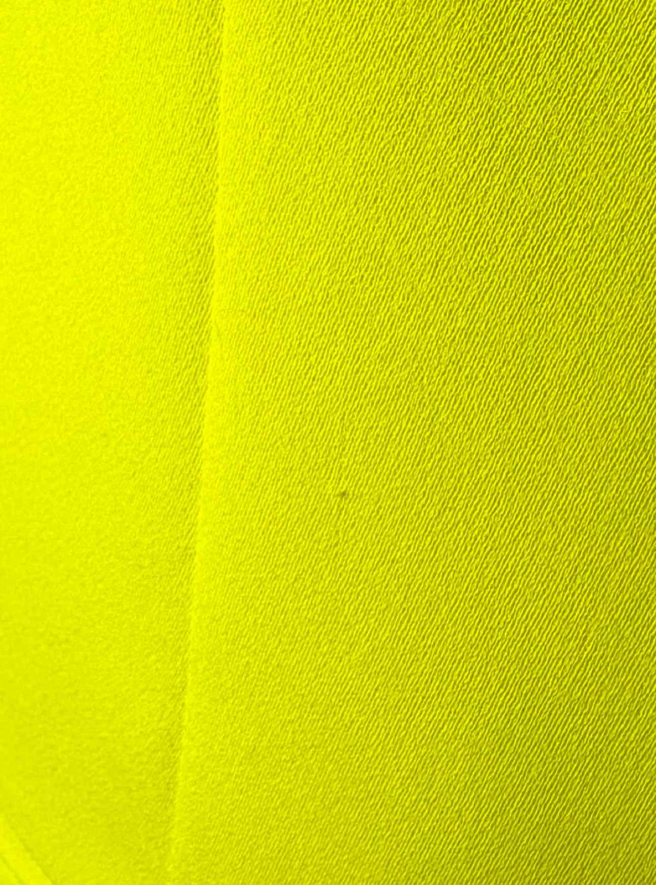 Smythe Size 8 Yellow Poly Blazer - Image 5