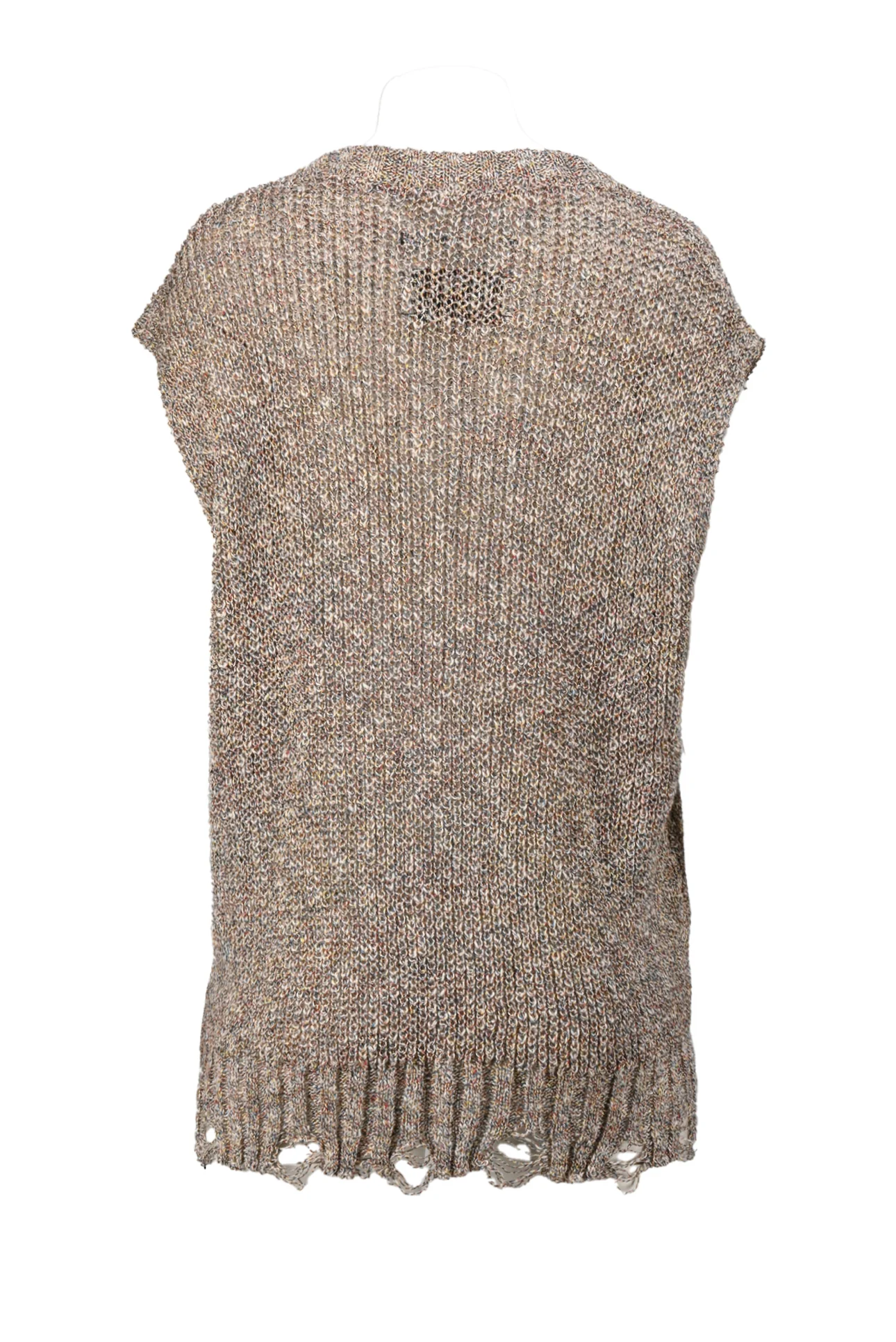 Song For The Mute Size 2 Distressed Sweater Vest - Image 2
