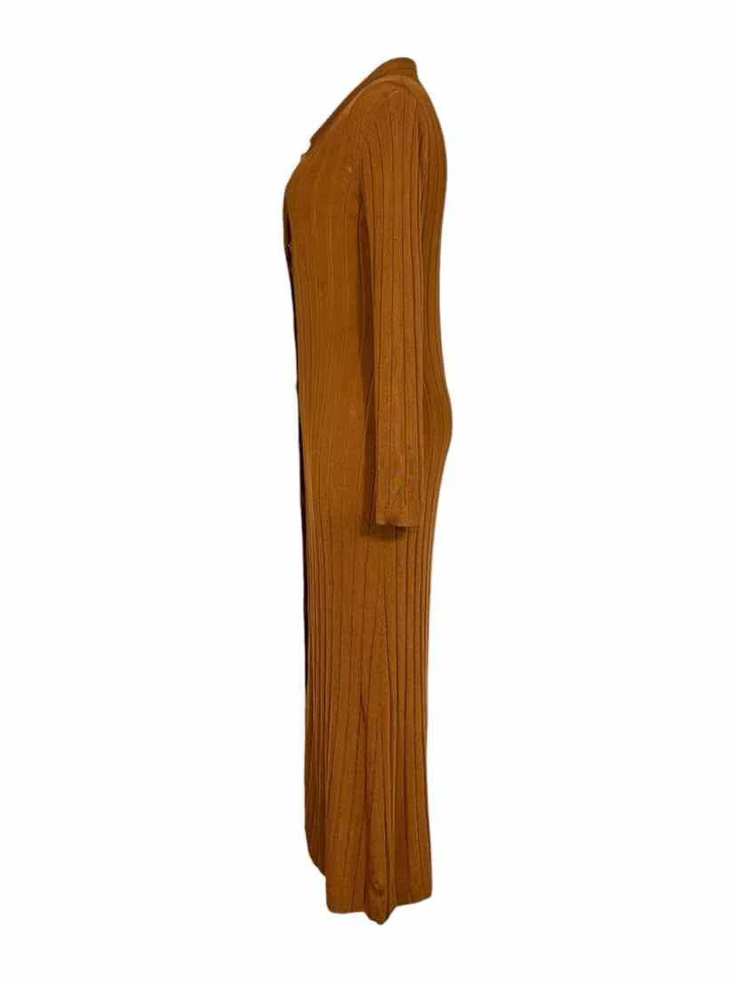 St John Collection Ribbed Midi Dress - Image 2