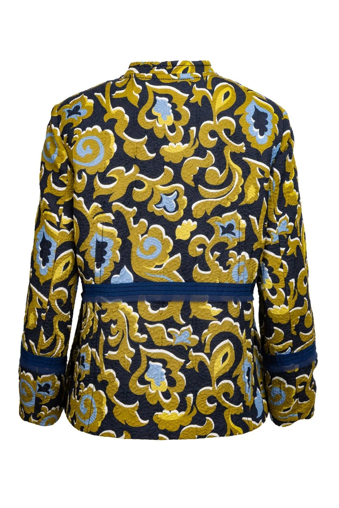 St John Collection Size 10 Western Paisley Print Zip Up Jacket - Image 2