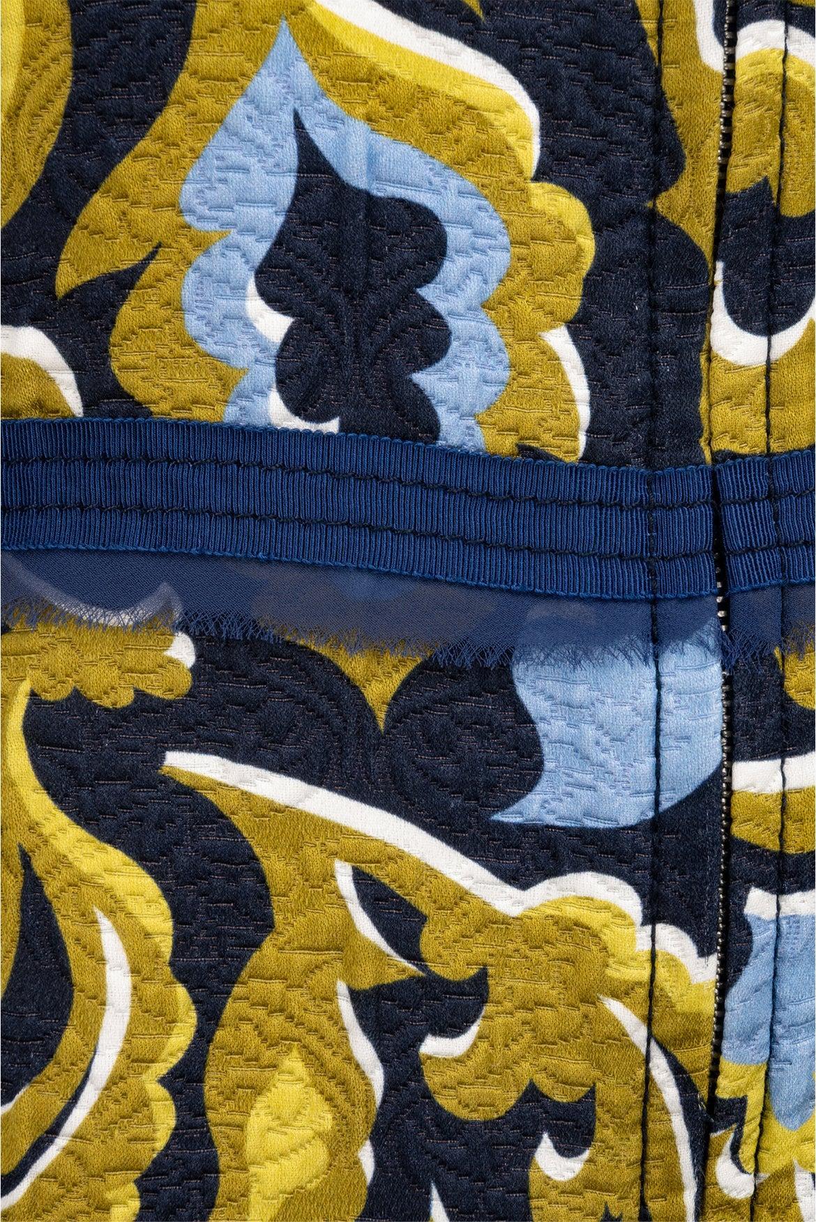 St John Collection Size 10 Western Paisley Print Zip Up Jacket - Image 3