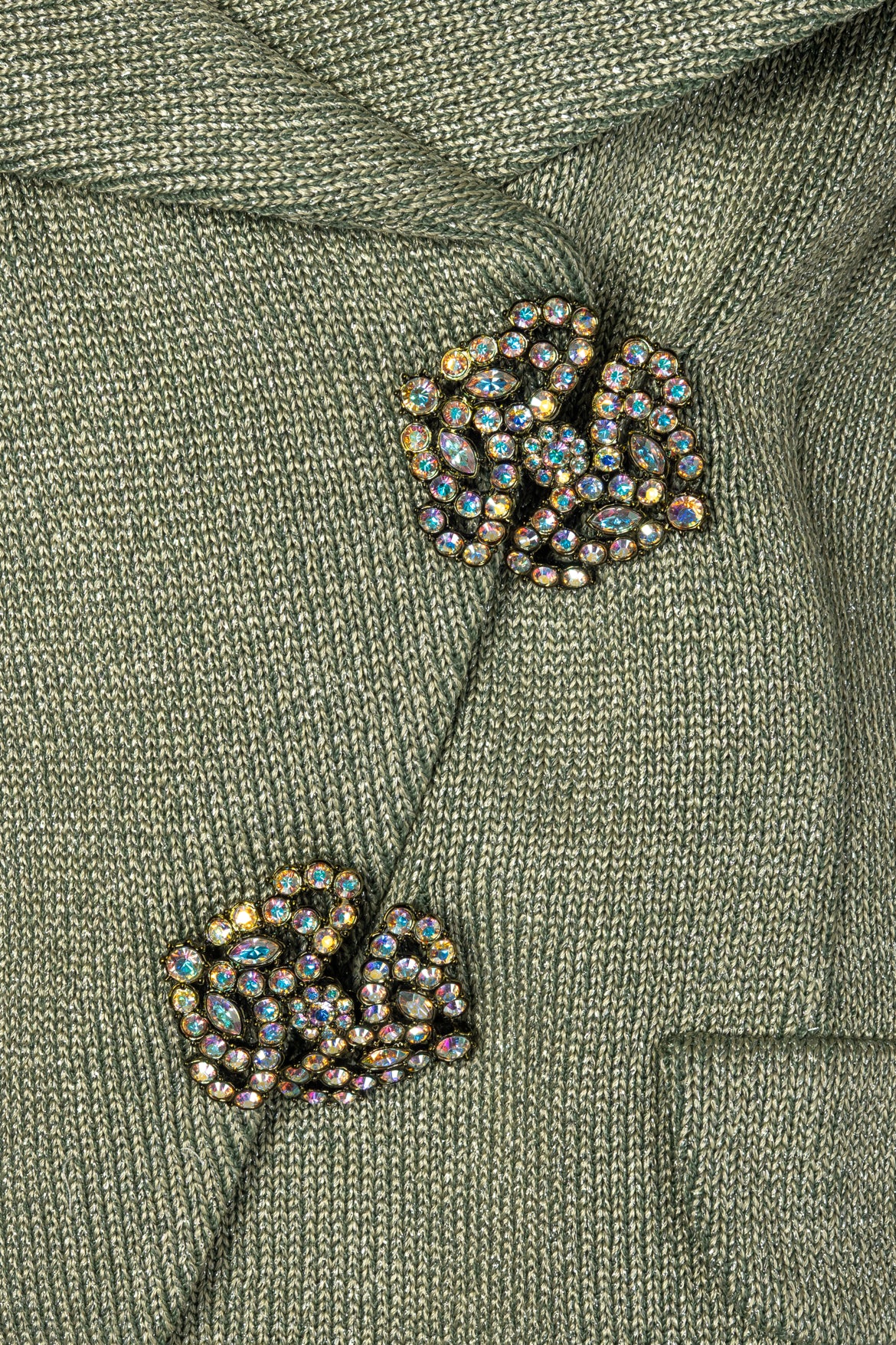St John Collection Size 16 Embellished Blazer Suit - Image 4