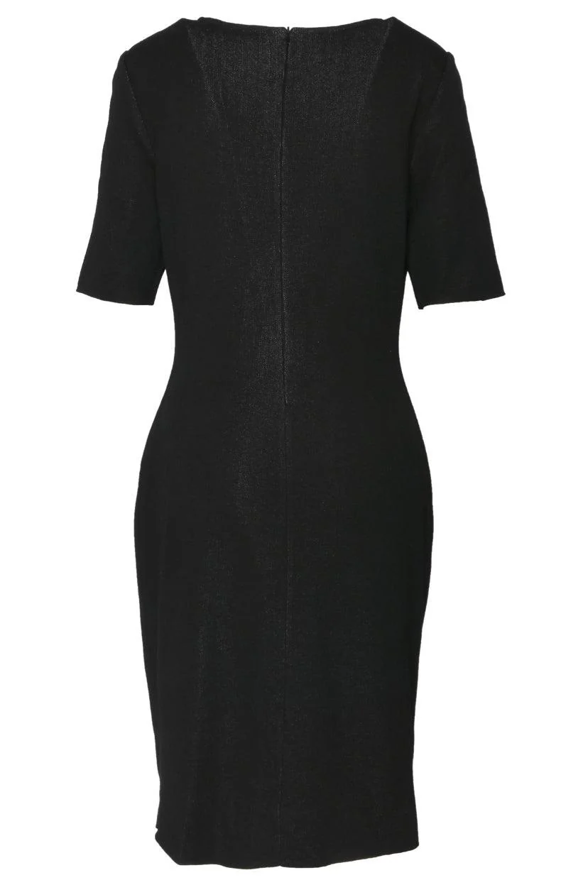 St. John Size 6 Short Sleeve Knit Dress - Image 2