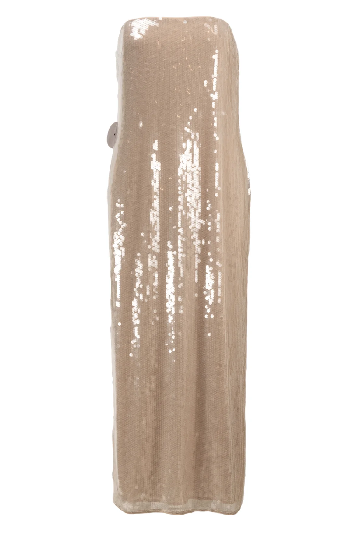 Staud Size 10 Casey Sequin Strapless Dress