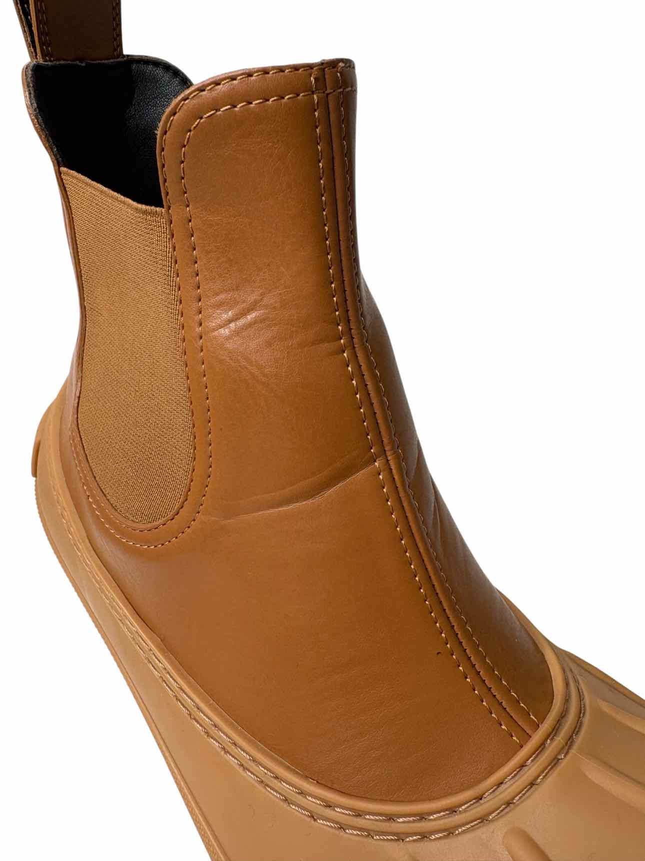 Stella Mccartney Chain Sole Chelsea Size 41 Ankle Boots - Image 6