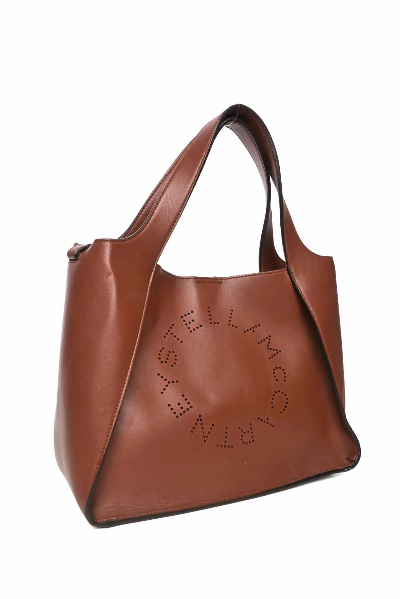 Stella Mccartney Faux Leather Logo Tote - Image 2