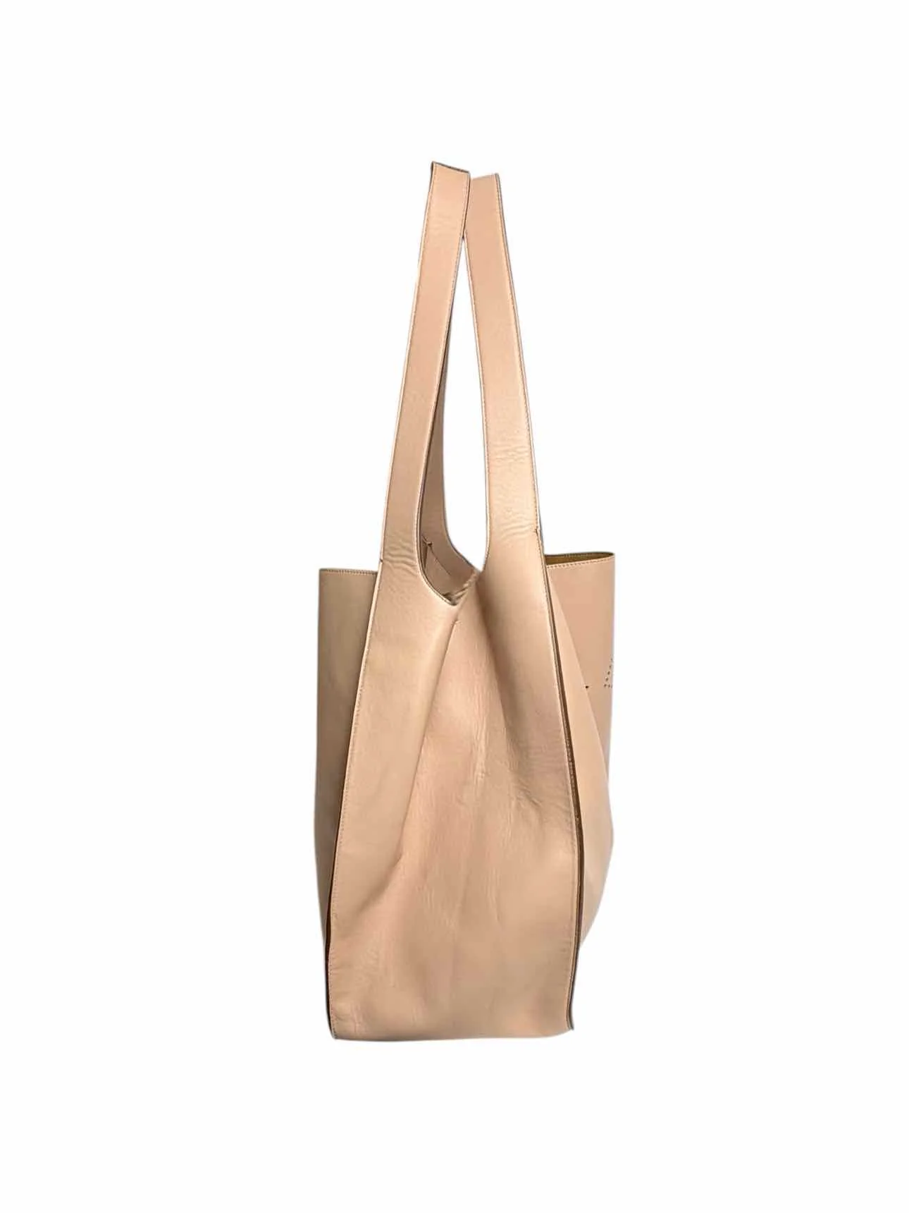 Stella Mccartney Perforated Logo Faux Leather Tote - Image 4