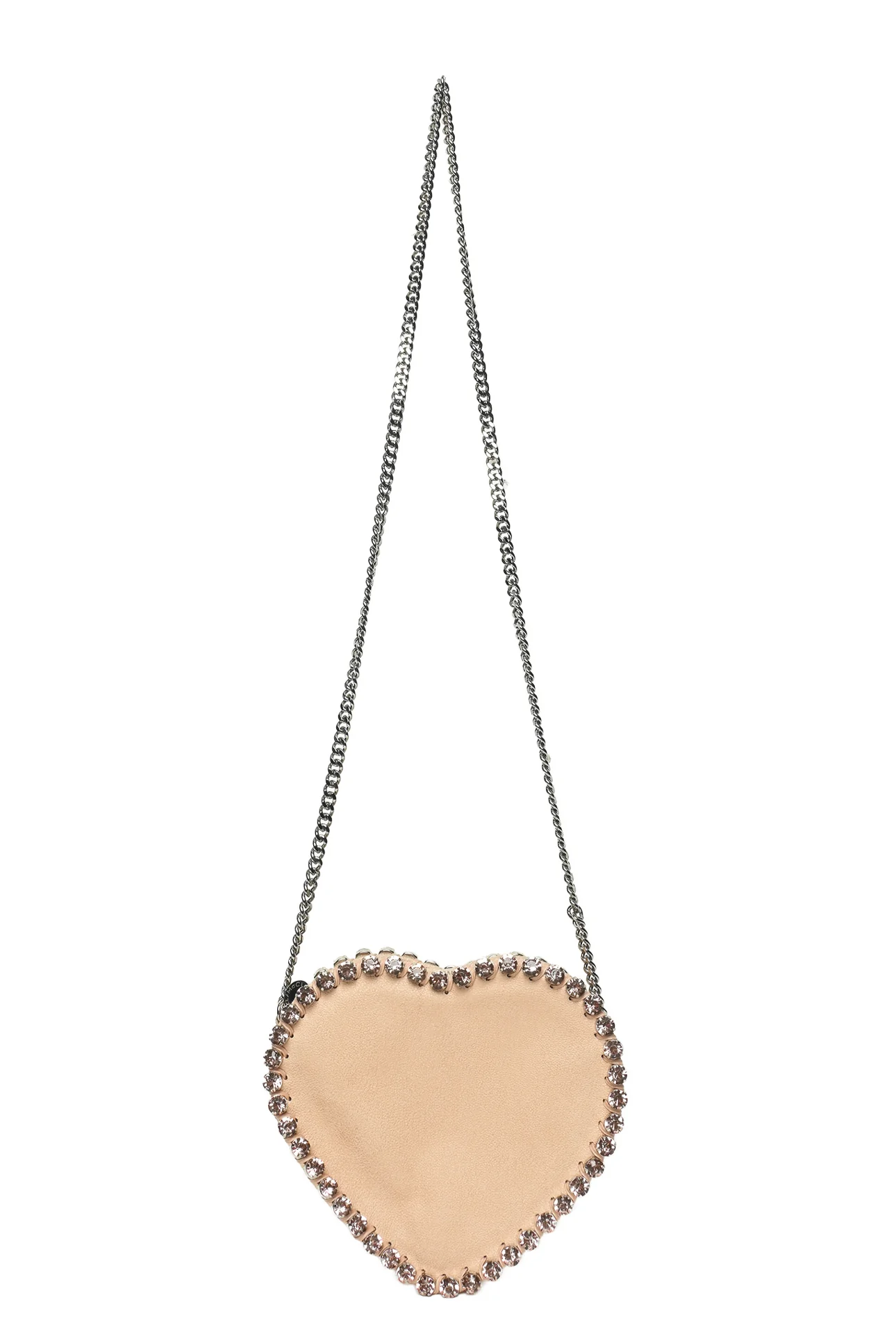 Stella Mccartney Shaggy Deer Falabella Heart Crossbody - Image 4