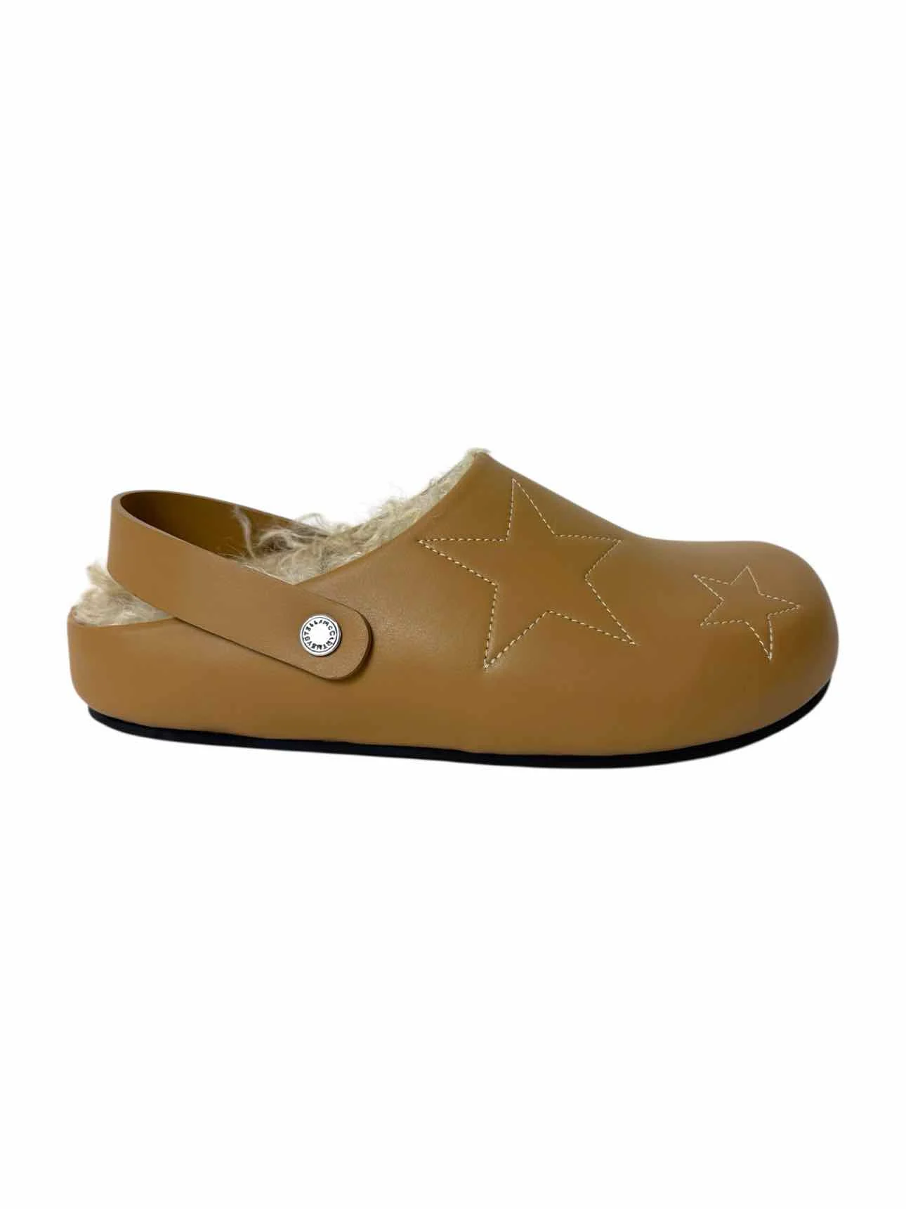 Stella Mccartney Size 39 Elyse Faux Shearling Mules & Clogs