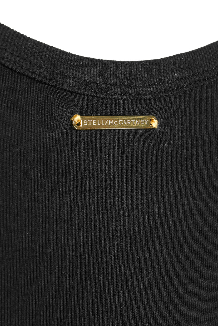 Stella Mccartney Size M/L Cotton Tank Drape Dress - Image 4