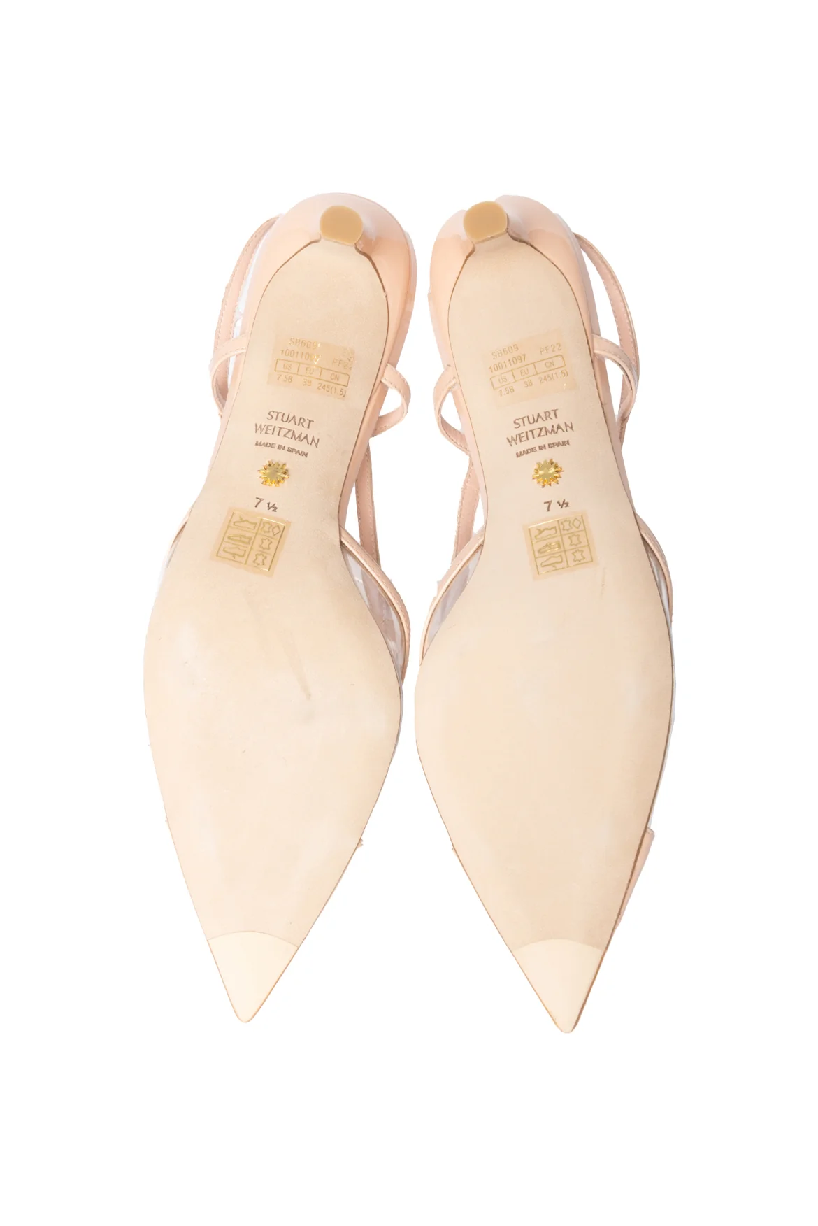 Stuart Weitzman Size 7.5 Mondrian 50 Slingback Pumps - Image 5