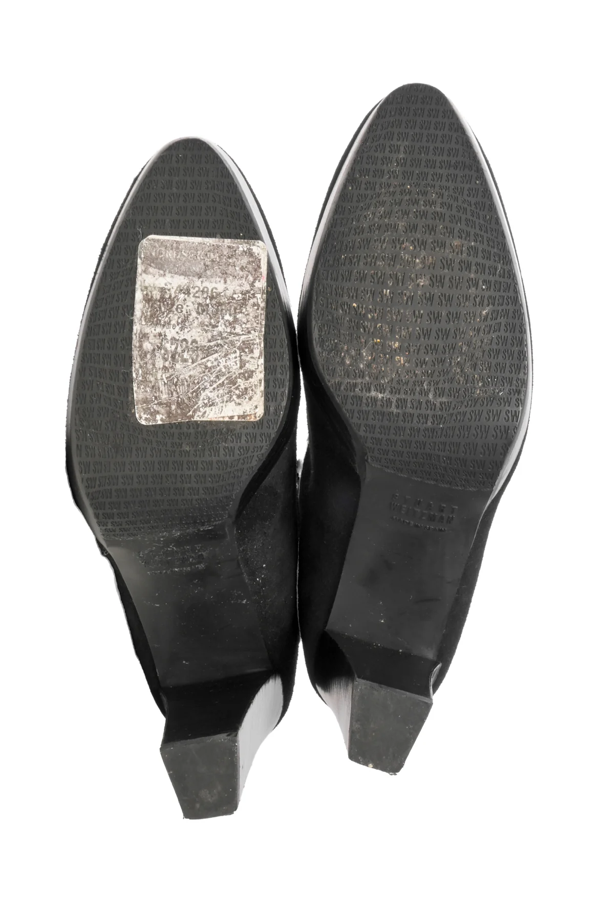 Stuart Weitzman Size 6 Stadium Studded Suede Boots - Image 8