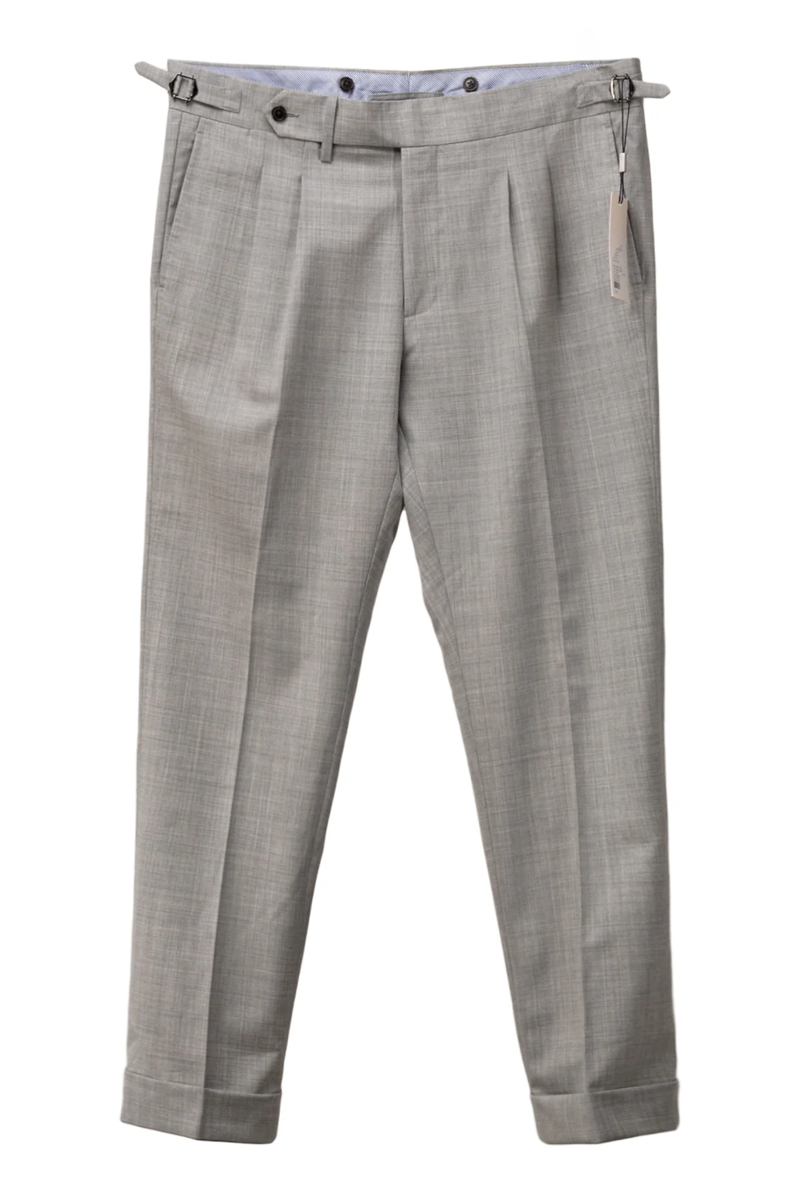 Suit Supply Size 42 Men's Havana Wide Lapel Blazer & Pleated Pants Suit - Image 3