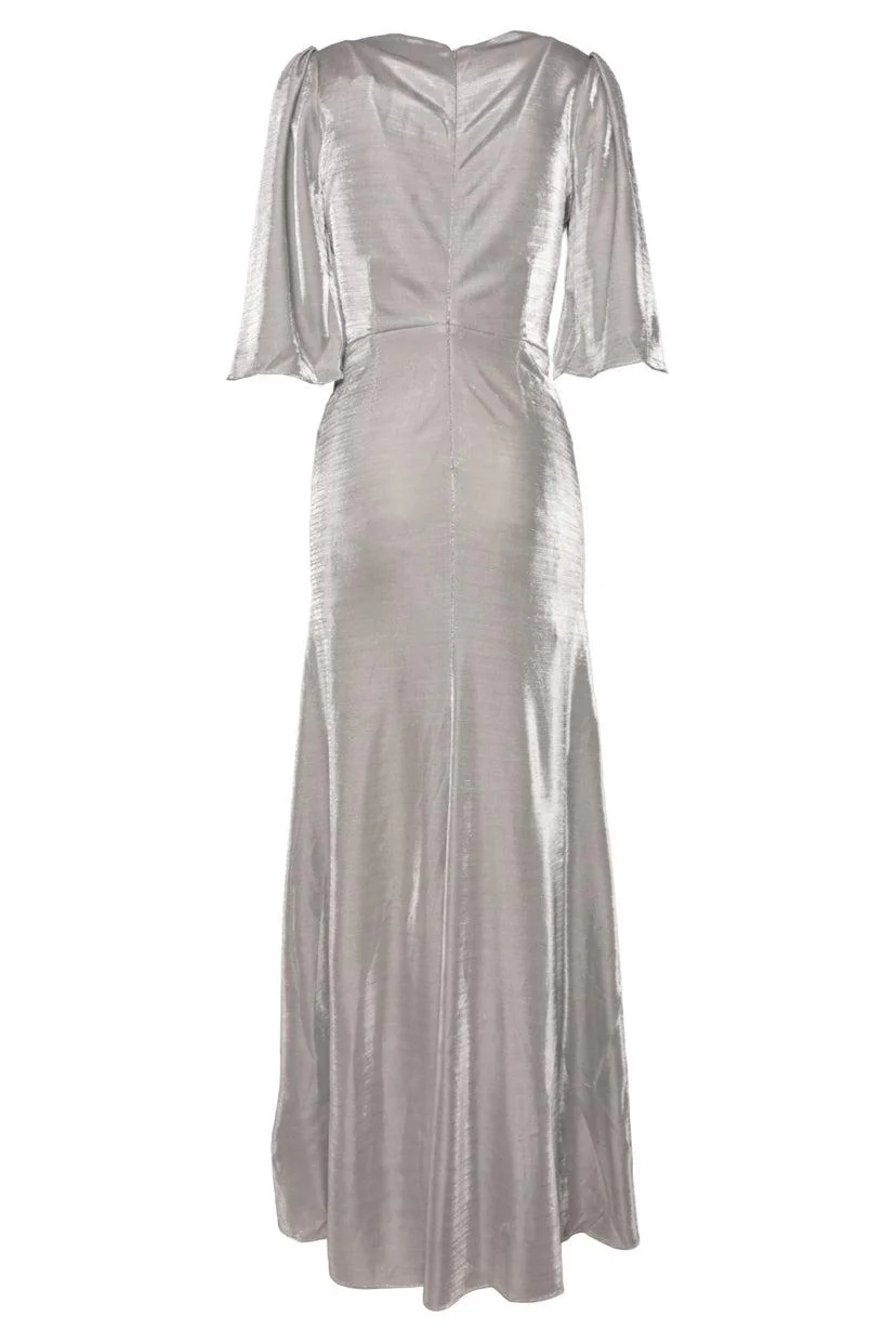 Suzannah London Size 6 Metallic Knit Dress - Image 2
