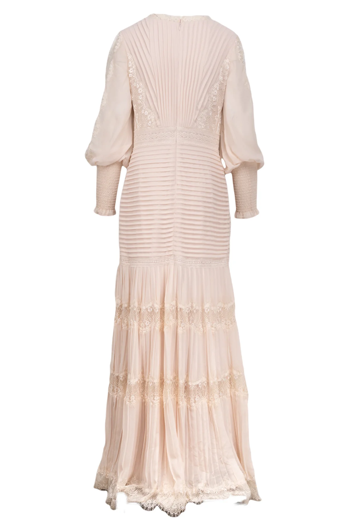 Tadashi Shoji Size 8 Nyssa Bishop Sleeve Gown - Image 2