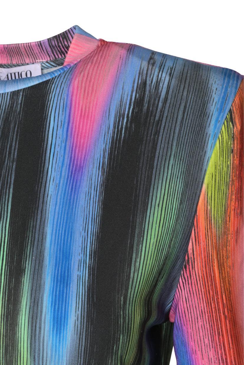 The Attico Size 36 "Bella" Multicolor T-Shirt - Image 4