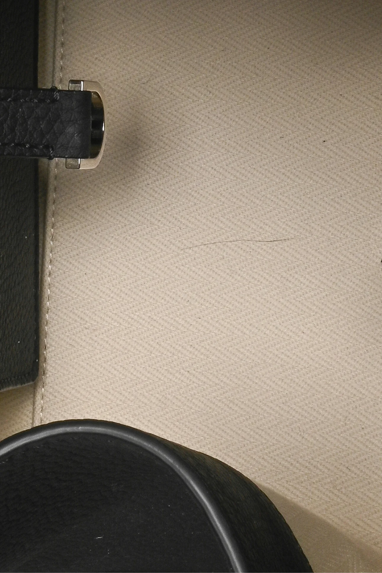 The Row Matte Grained Calfskin Soft Margaux 10 Purse - Image 6
