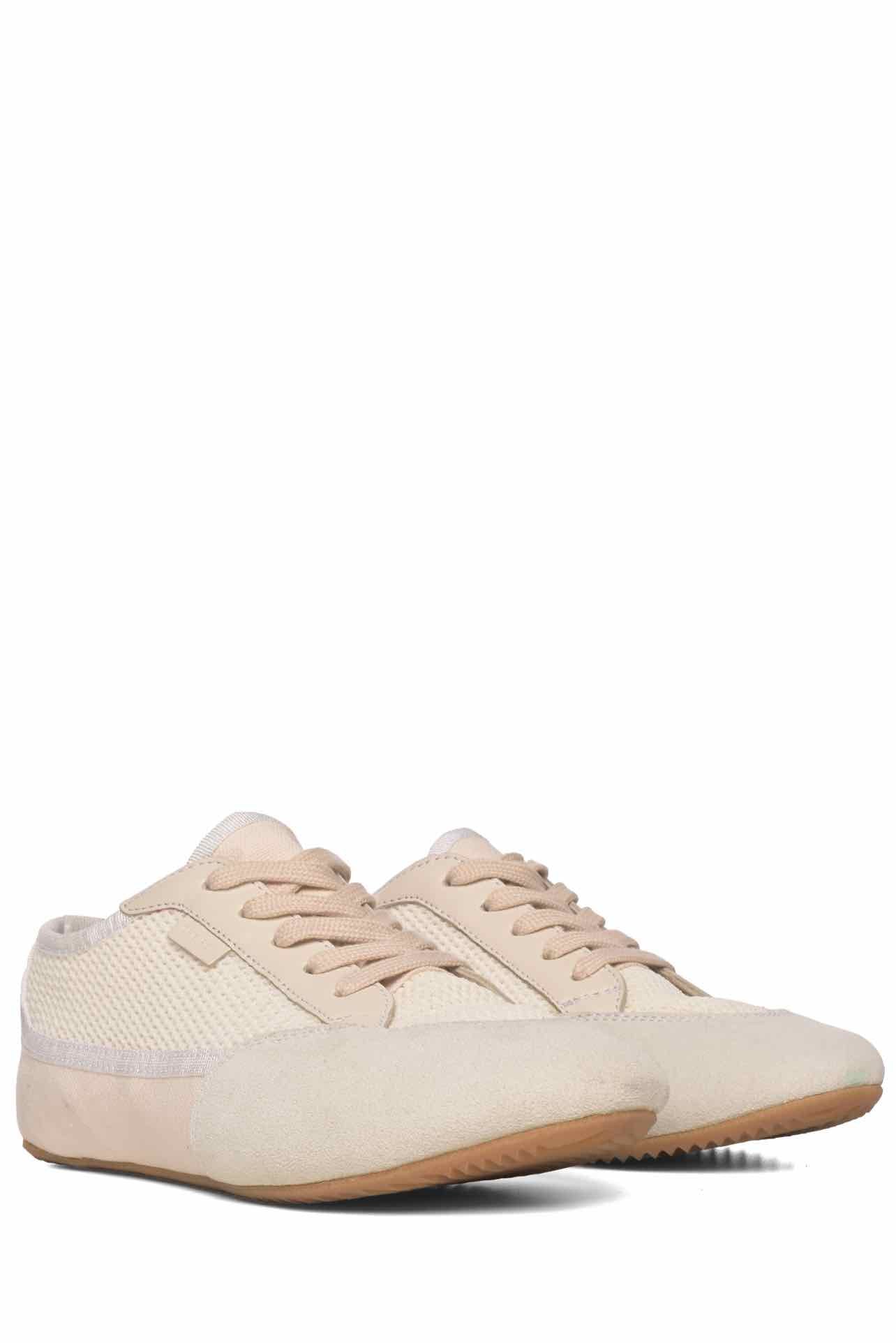 The Row Size 37.5 Bonnie Suede & Mesh Sneaker - Image 2