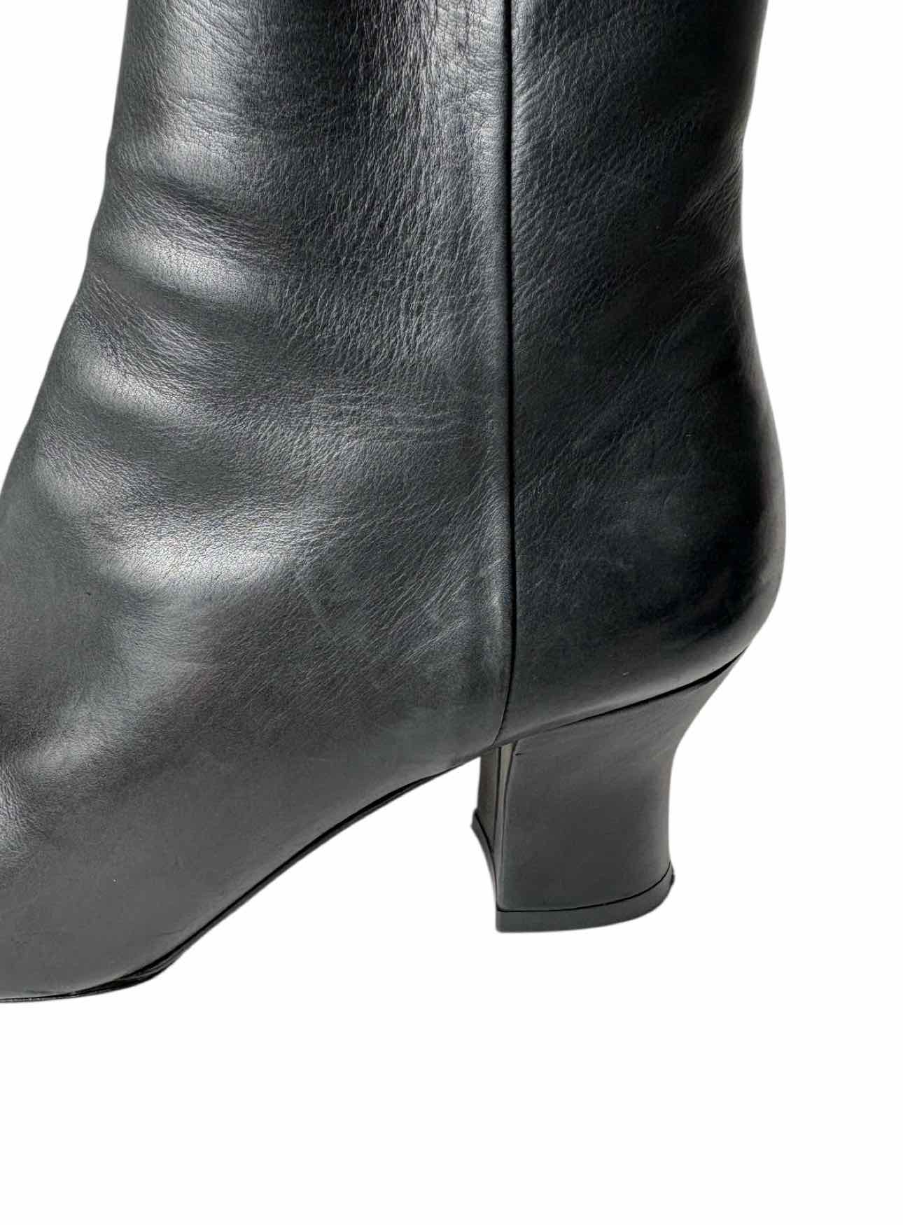 The Row Size 37.5 Bowin Leather Ankle Boots - Image 11