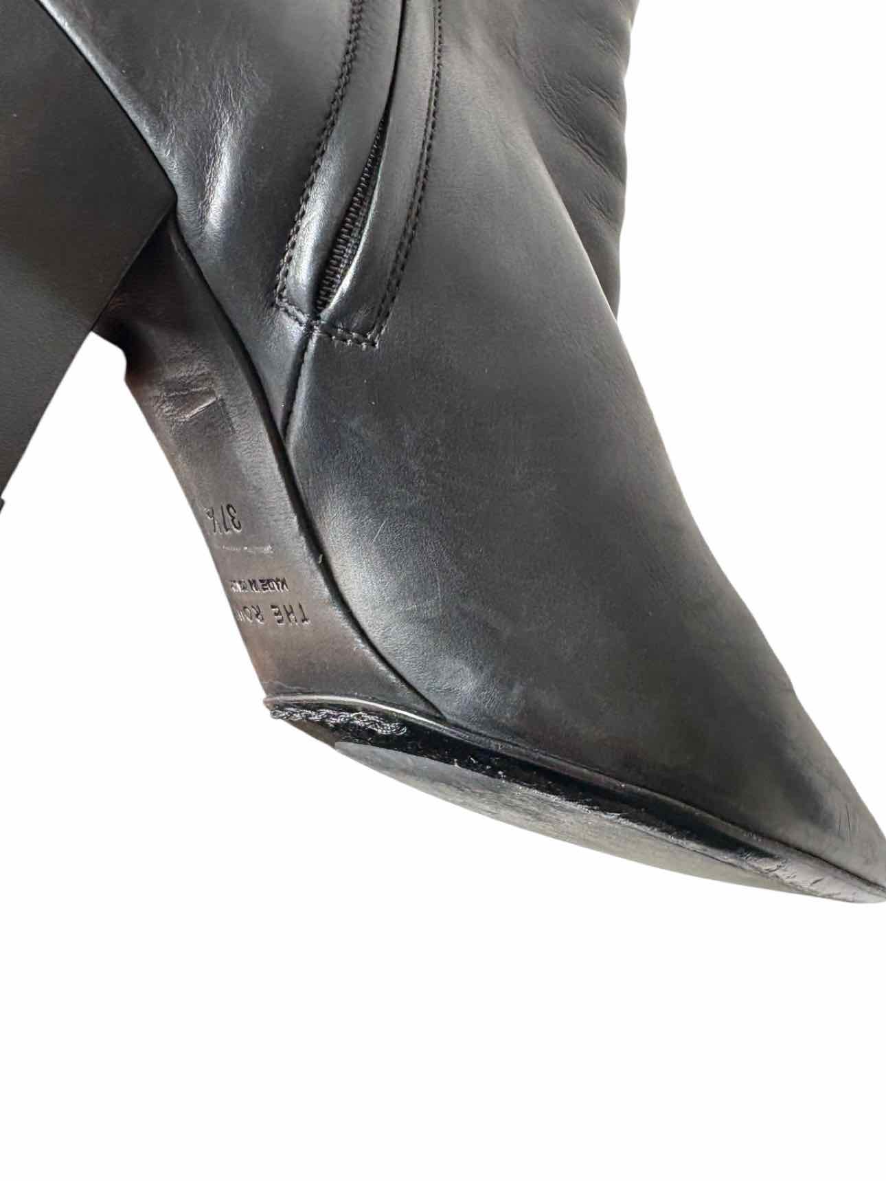 The Row Size 37.5 Bowin Leather Ankle Boots - Image 13